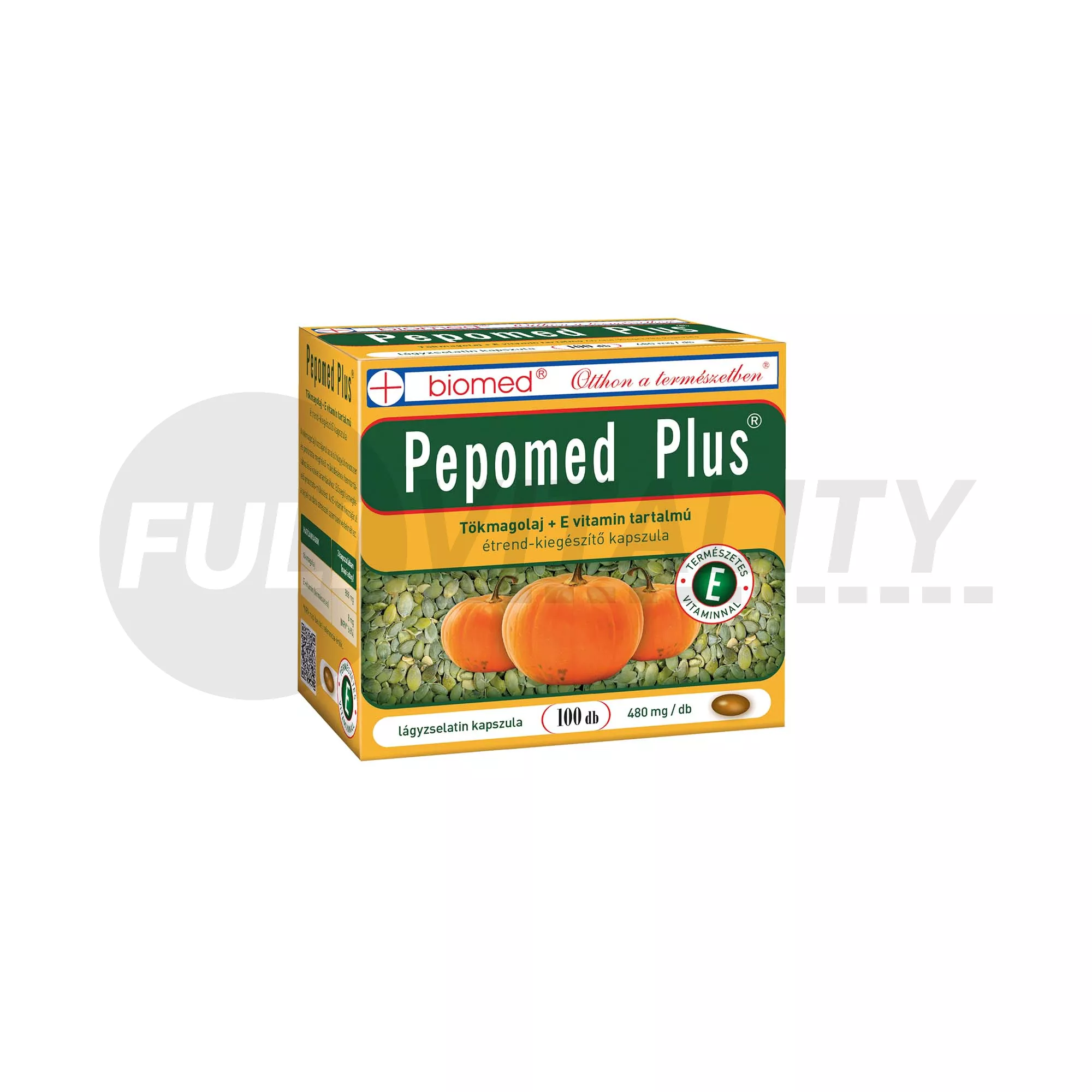 BIOMED PEPOMED PLUS KAPSZULA 100DB