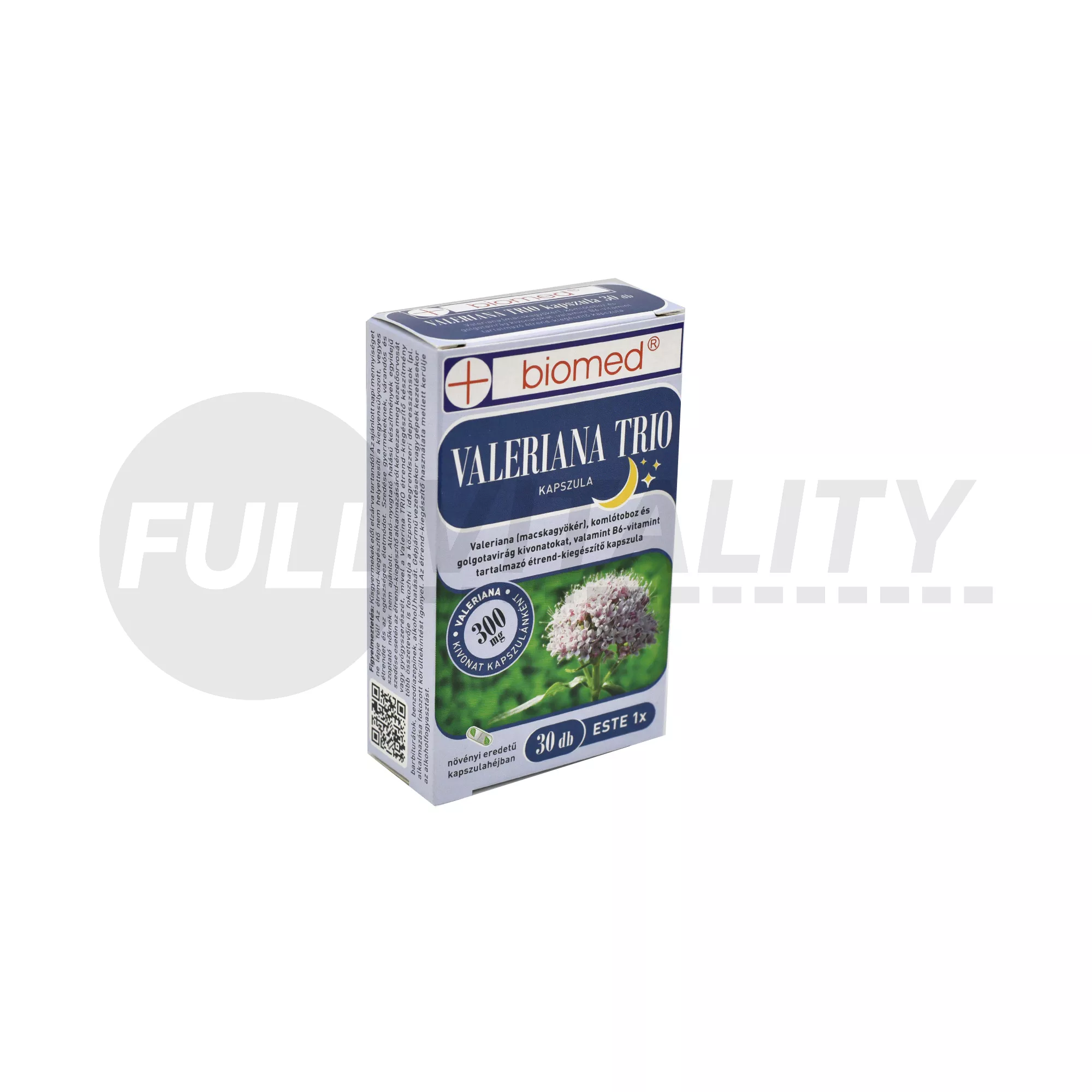 BIOMED VALERIANA TRIO KAPSZULA 30DB