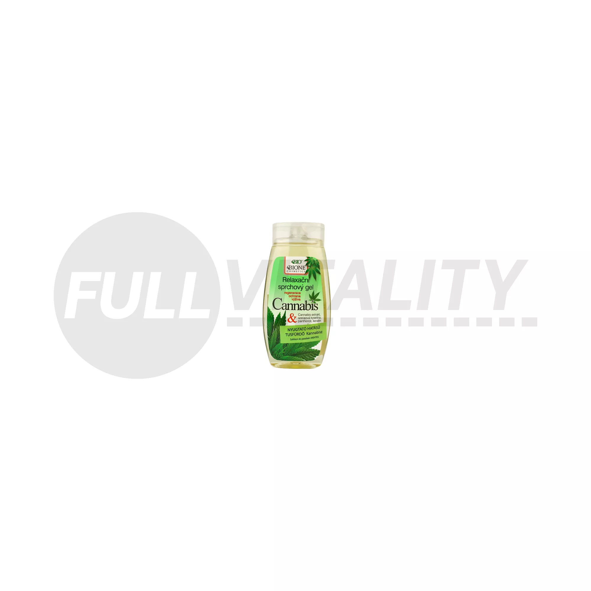 BIONE COSMETICS CANNABIS NYUGTATÓ HATÁSÚ TUSFÜRDŐ 250ML