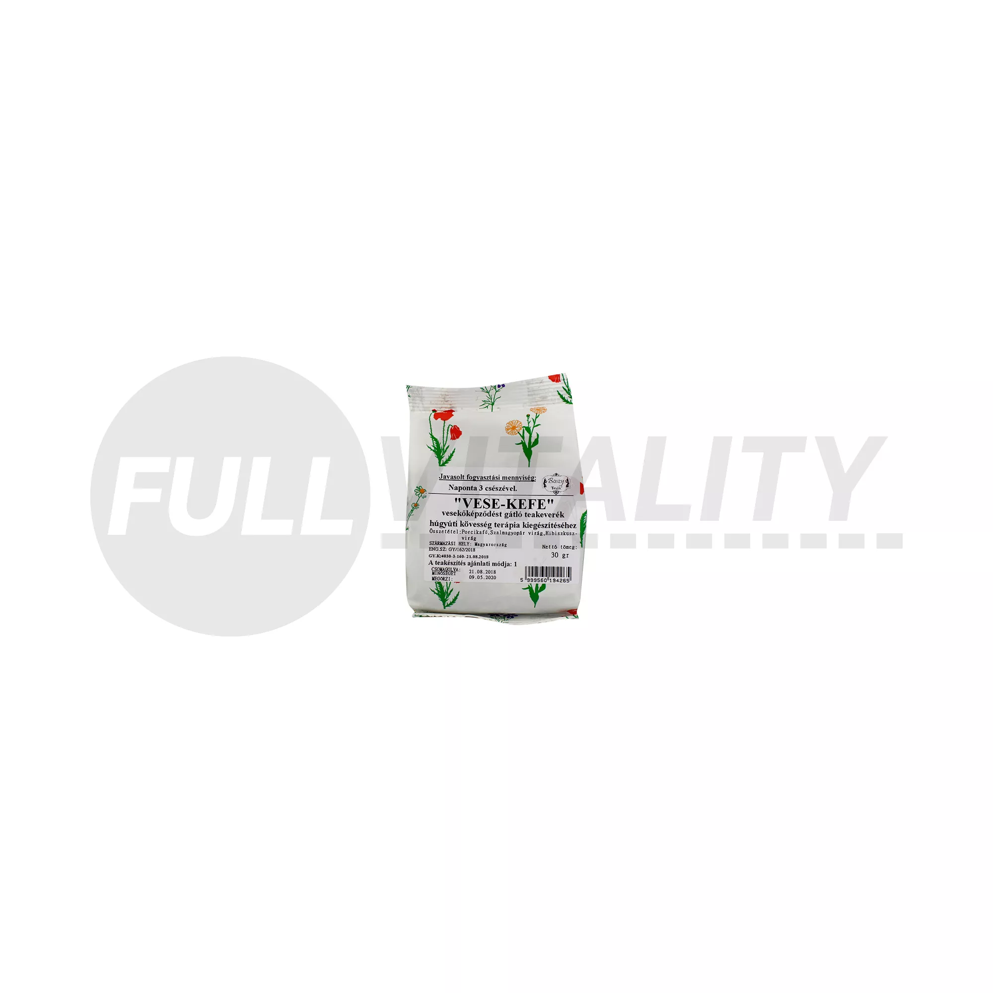 BOSZY TEA VESE-KEFE VESEKŐKÉPZŐDÉST GÁTLÓ TEAKEVERÉK 30G