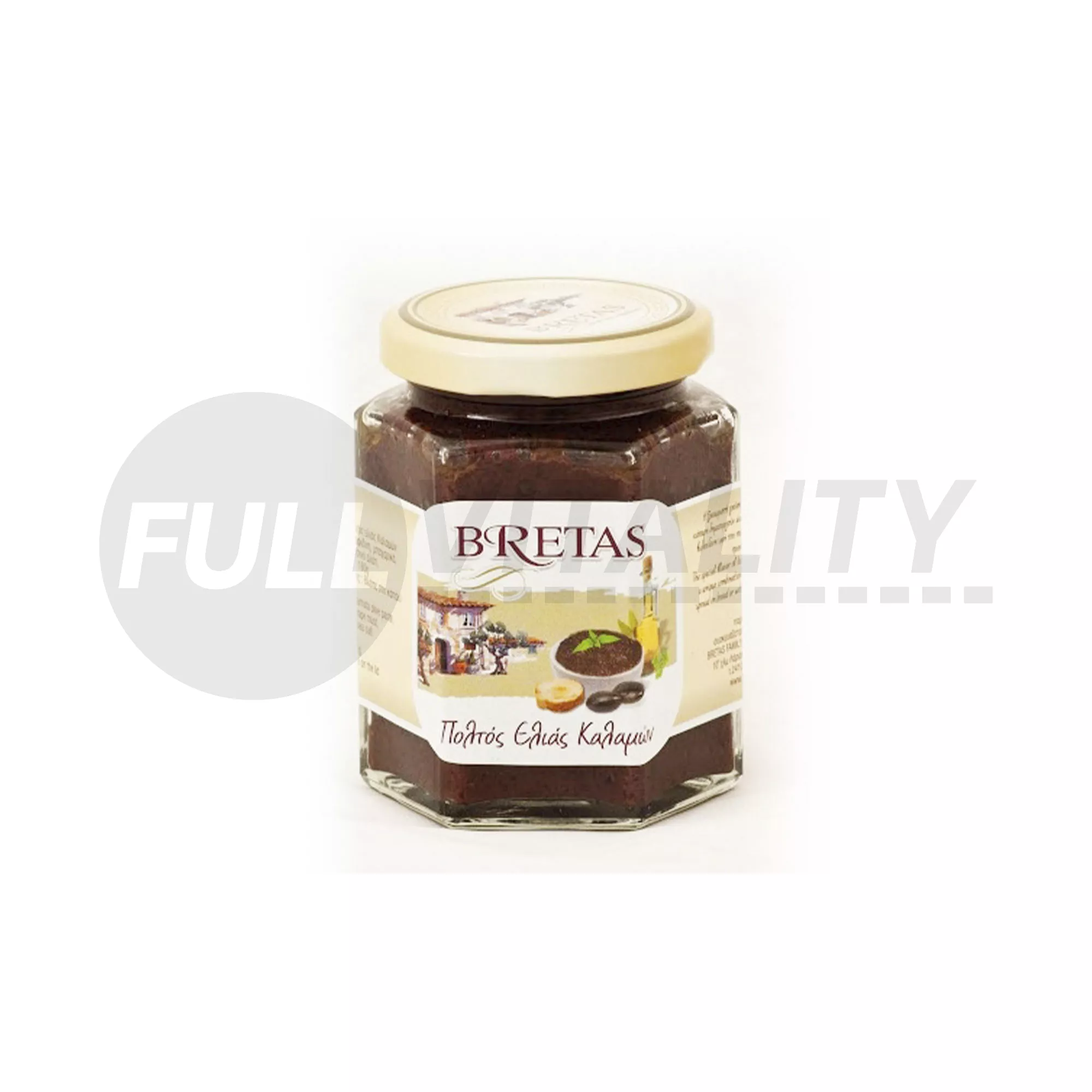 BRETAS OLAJBOGYÓ PASZTA-KALAMATA 190G