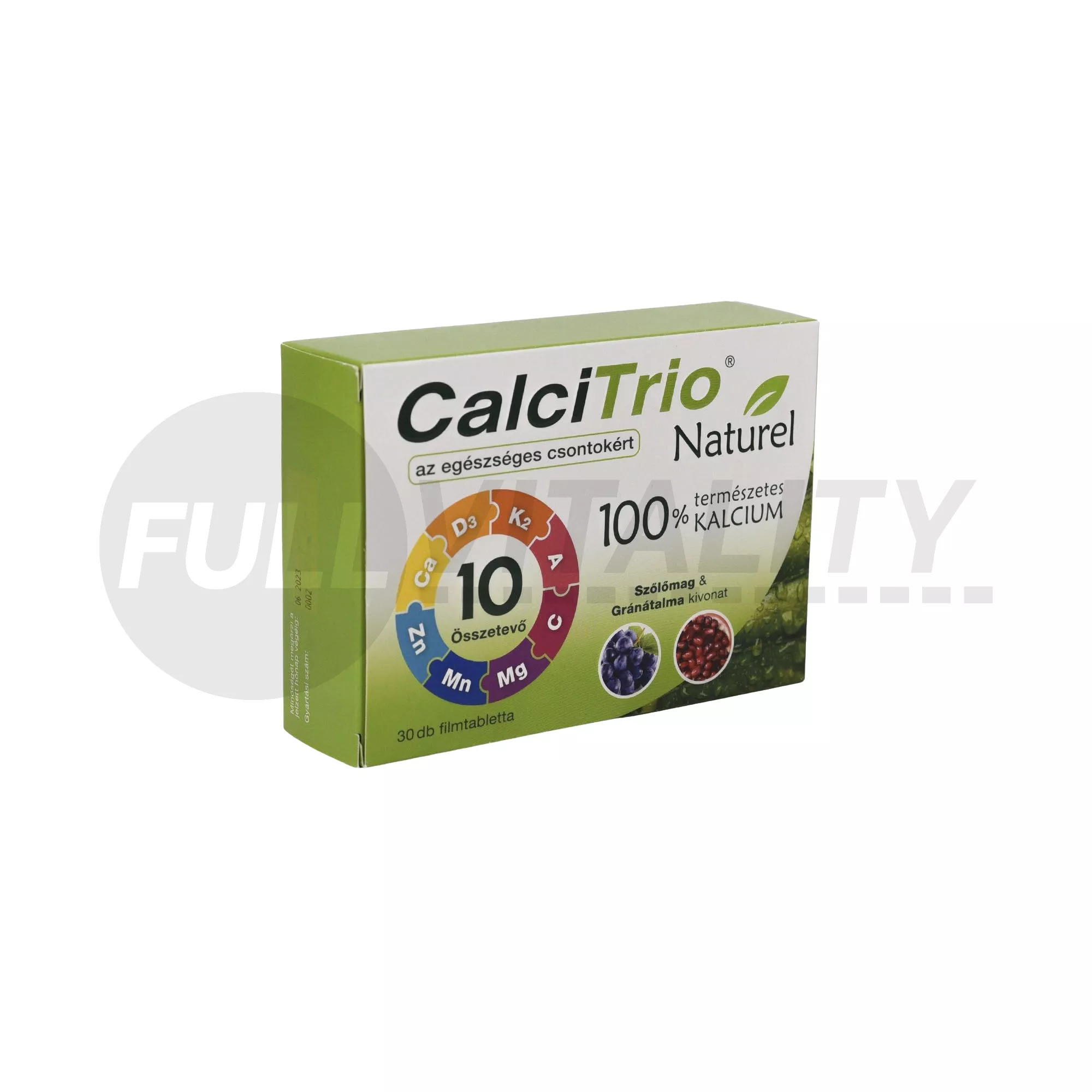 CALCITRIO NATUREL FILMTABLETTA 30DB