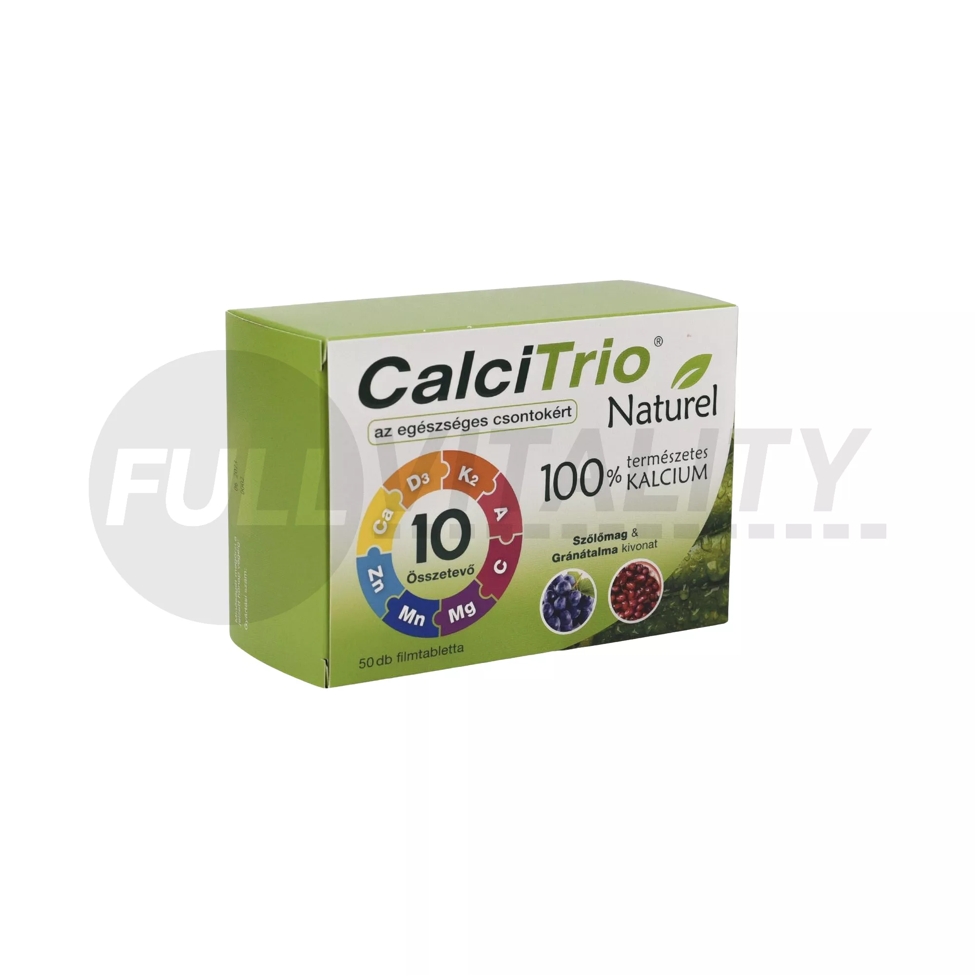 CALCITRIO NATUREL FILMTABLETTA 50DB