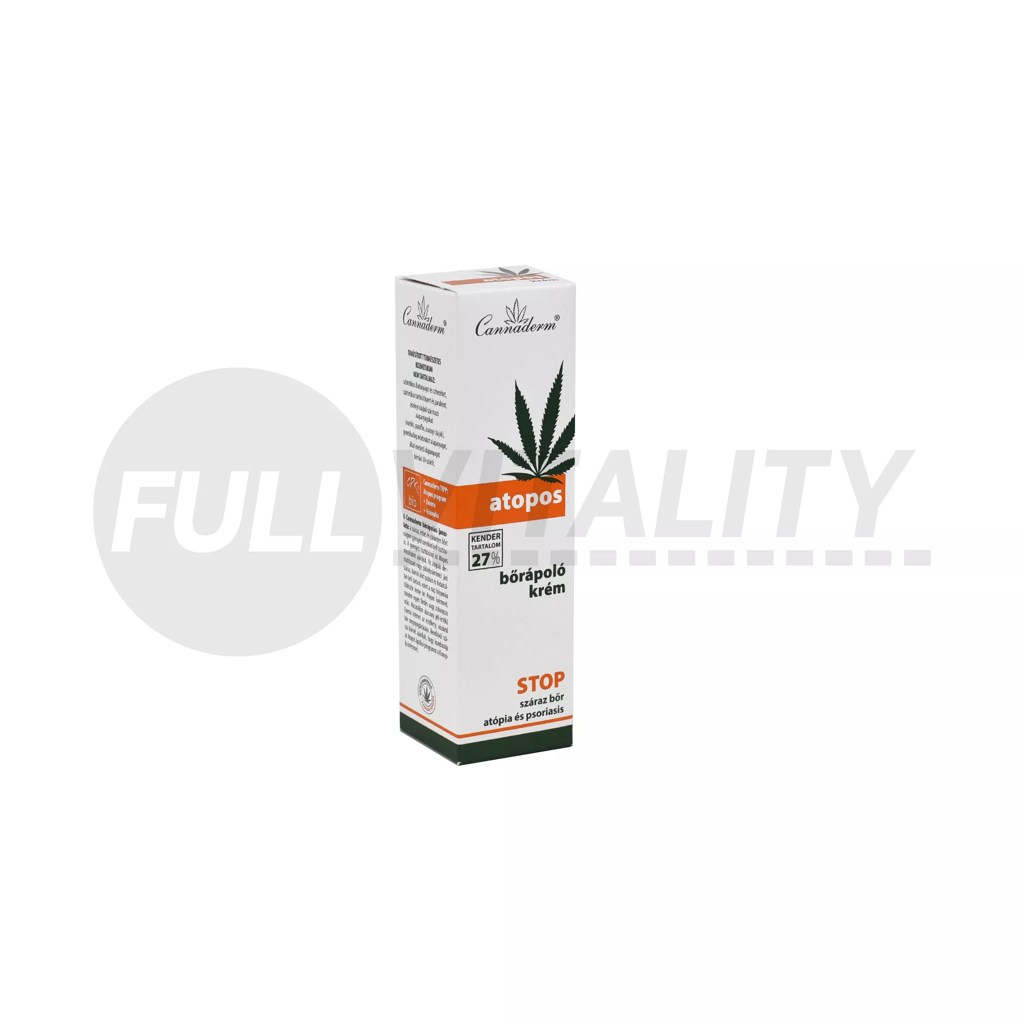 CANNADERM ATOPOS BŐRÁPOLÓ KRÉM 75G