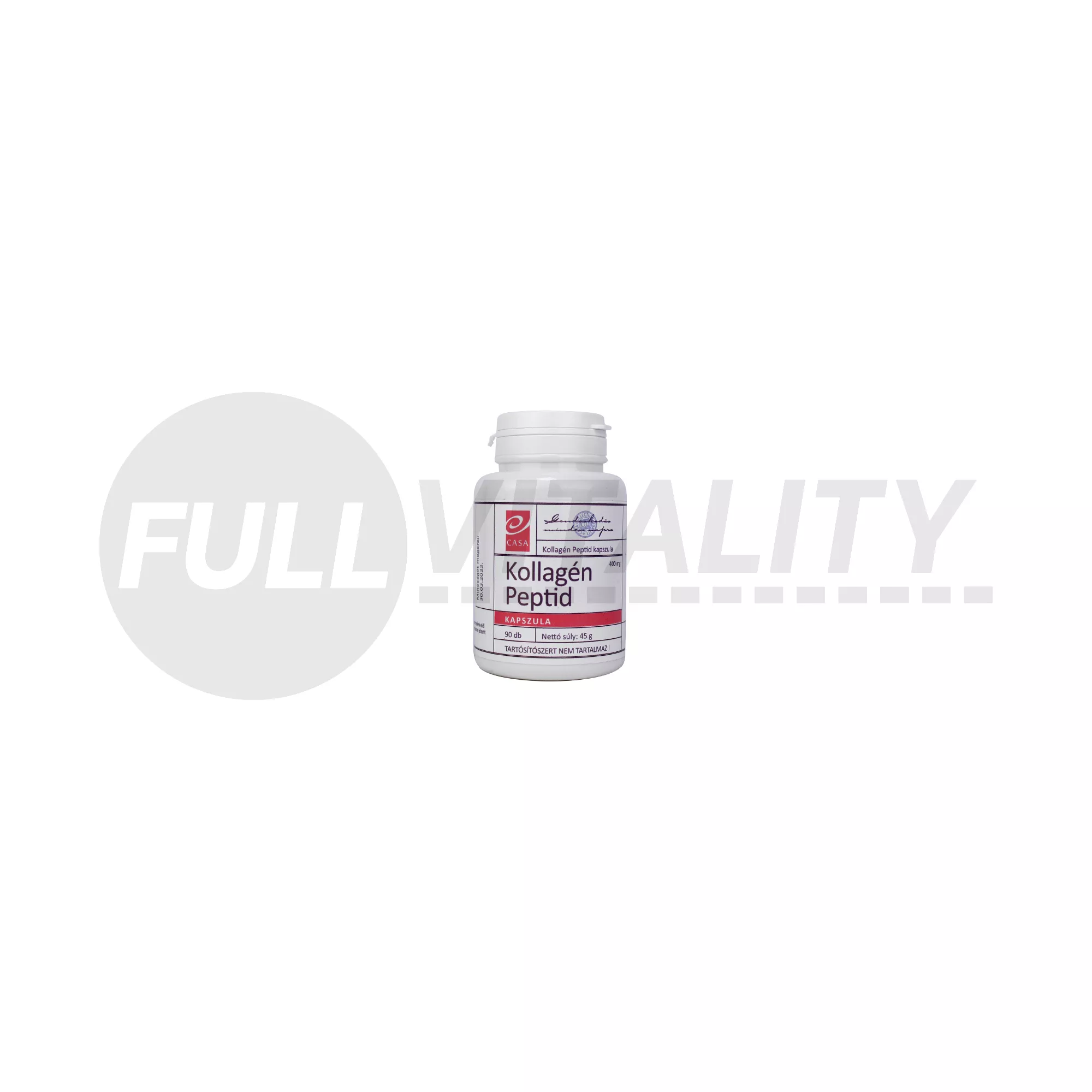 CASA KOLLAGÉN PEPTID 400MG KAPSZULA 90DB