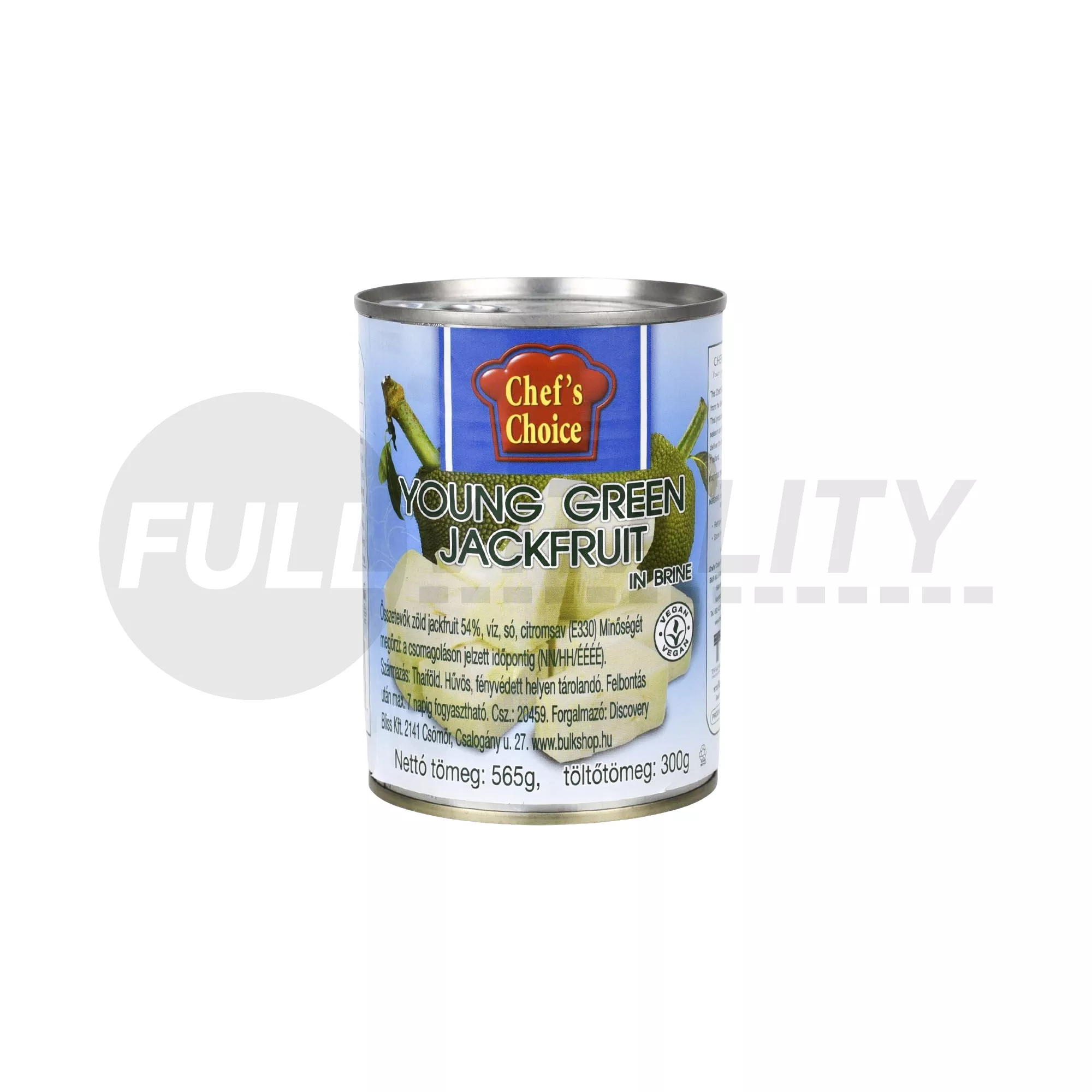 CHEFS CHOICE JACKFRUIT KONZERV ZÖLD 565G