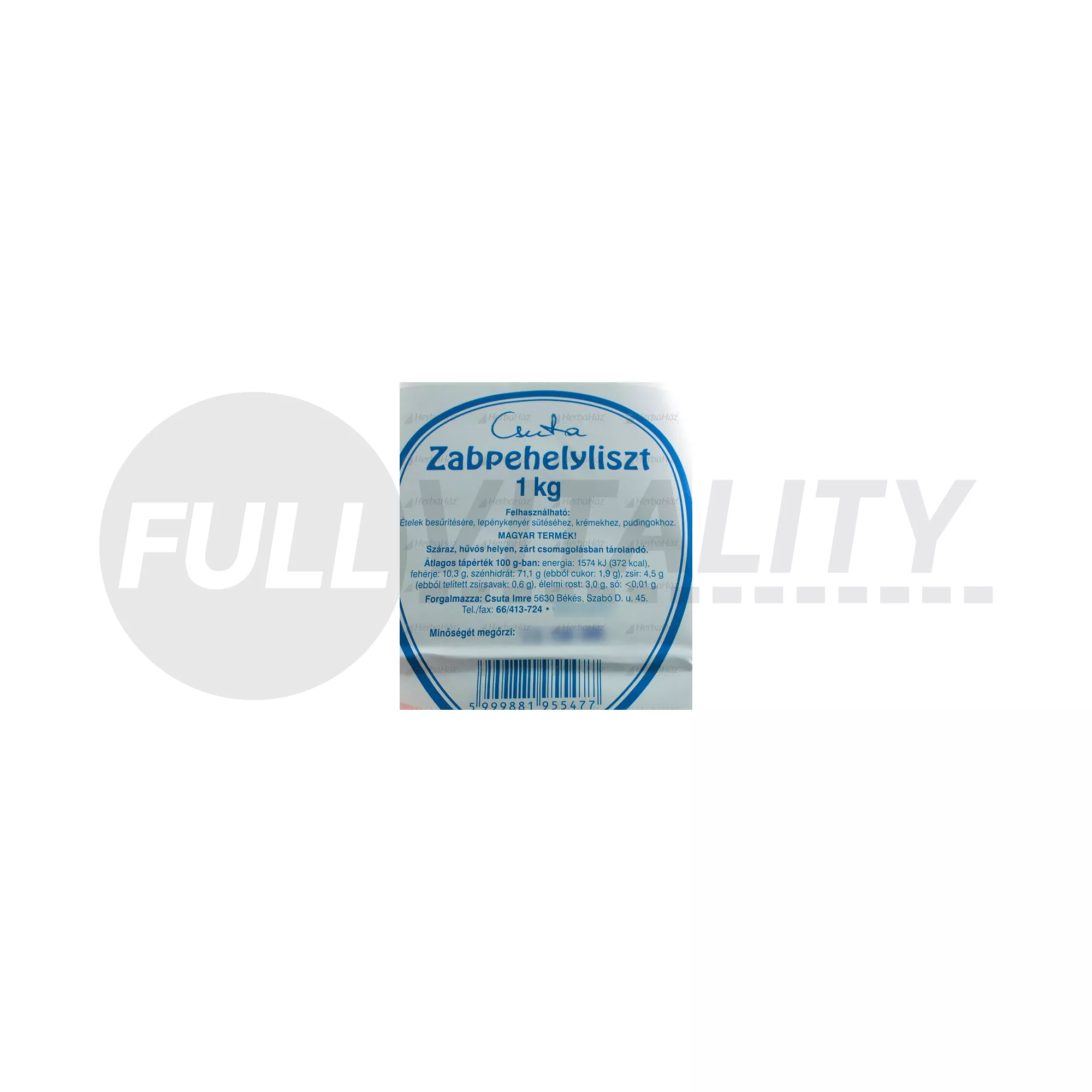 CSUTA ZABPEHELYLISZT 1000G