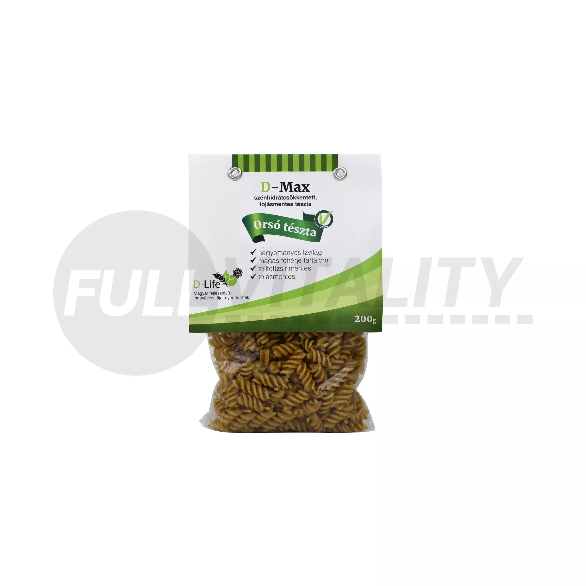 D-LIFE SZÉNHIDRÁTCSÖKKENTETT ORSÓ TÉSZTA 200G