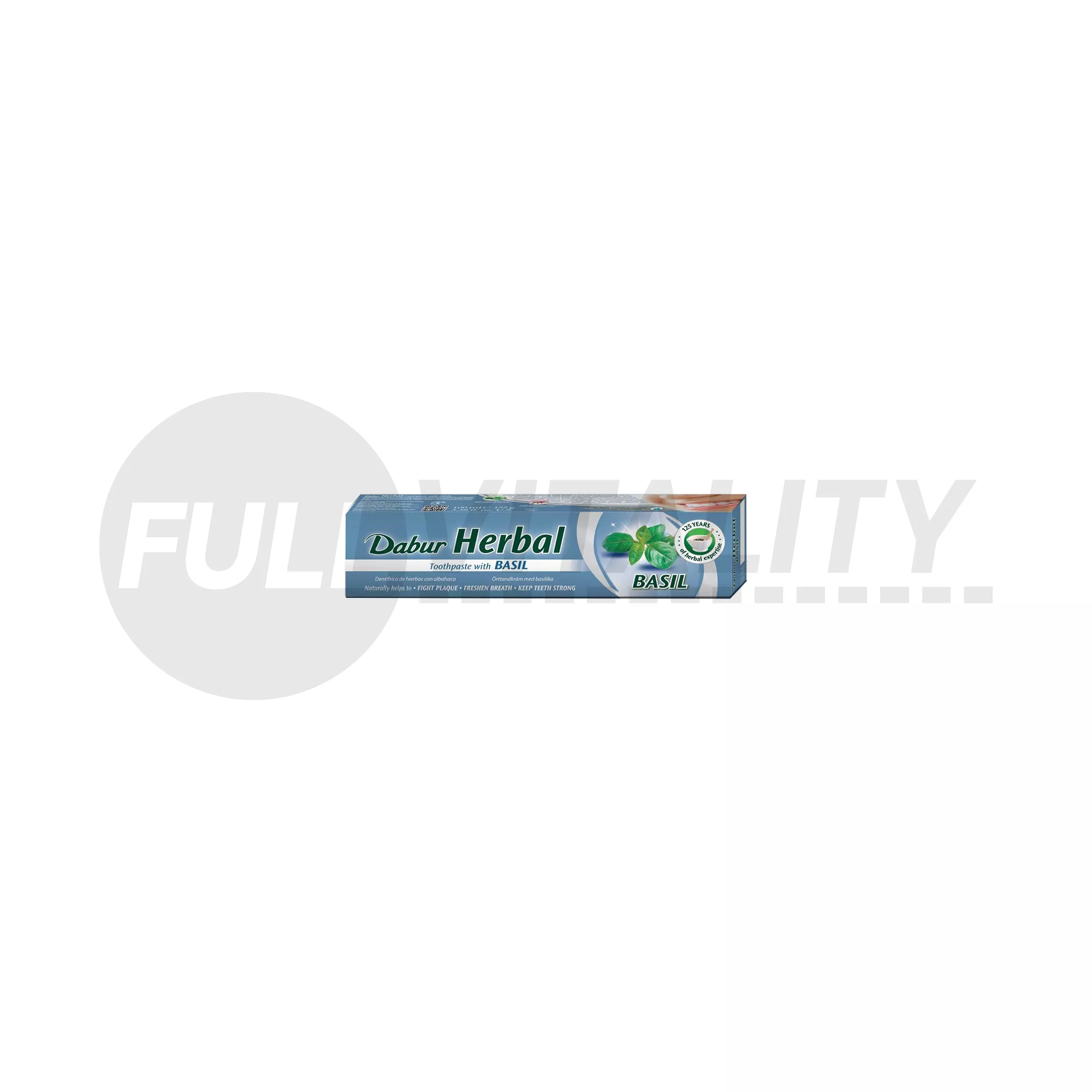 DABUR FLUORIDMENTES GYÓGYNÖVÉNYES FOGKRÉM ORGANIKUS BAZSALIKOMMAL 100ML