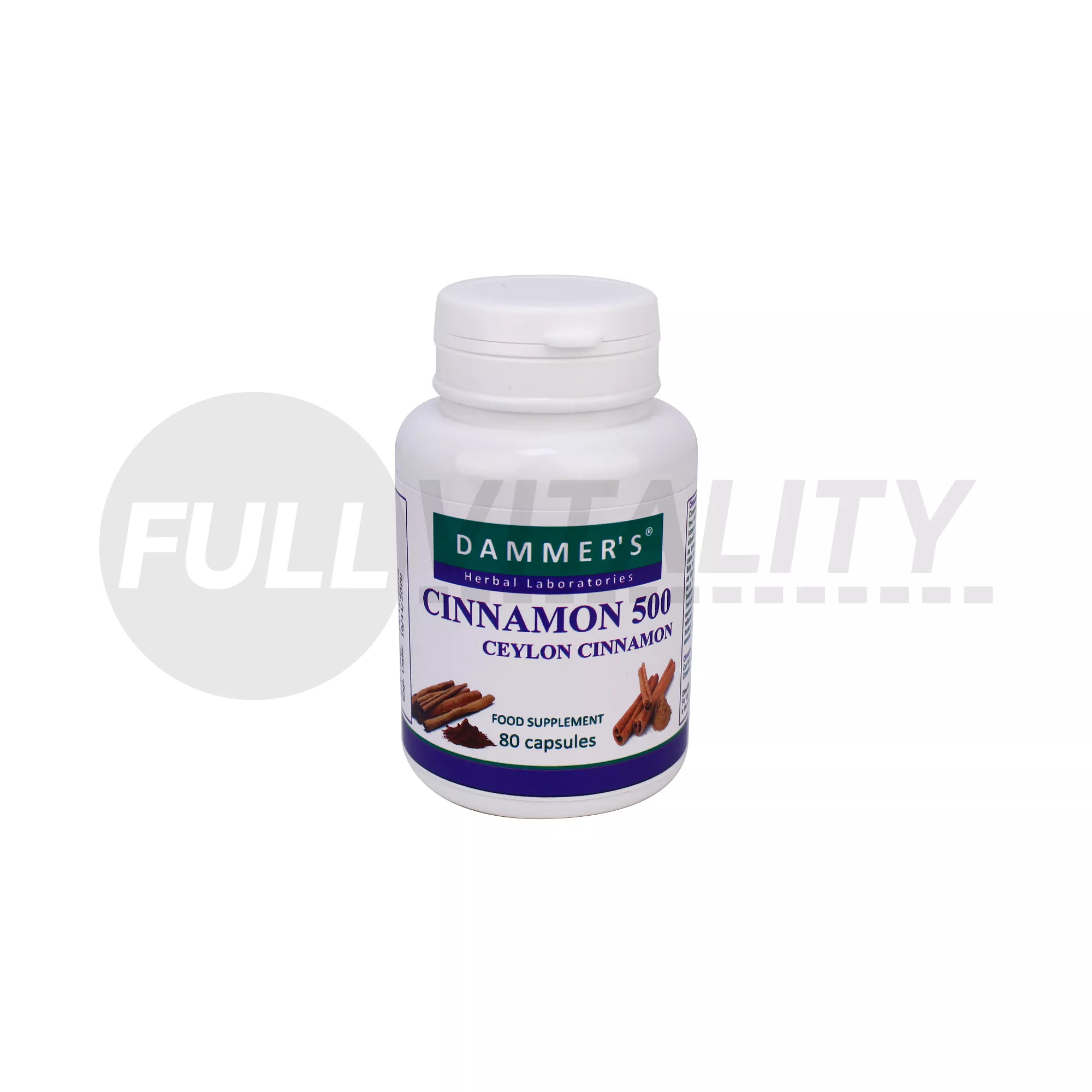 DAMMERS CINNAMON FAHÉJ KAPSZULA 80DB