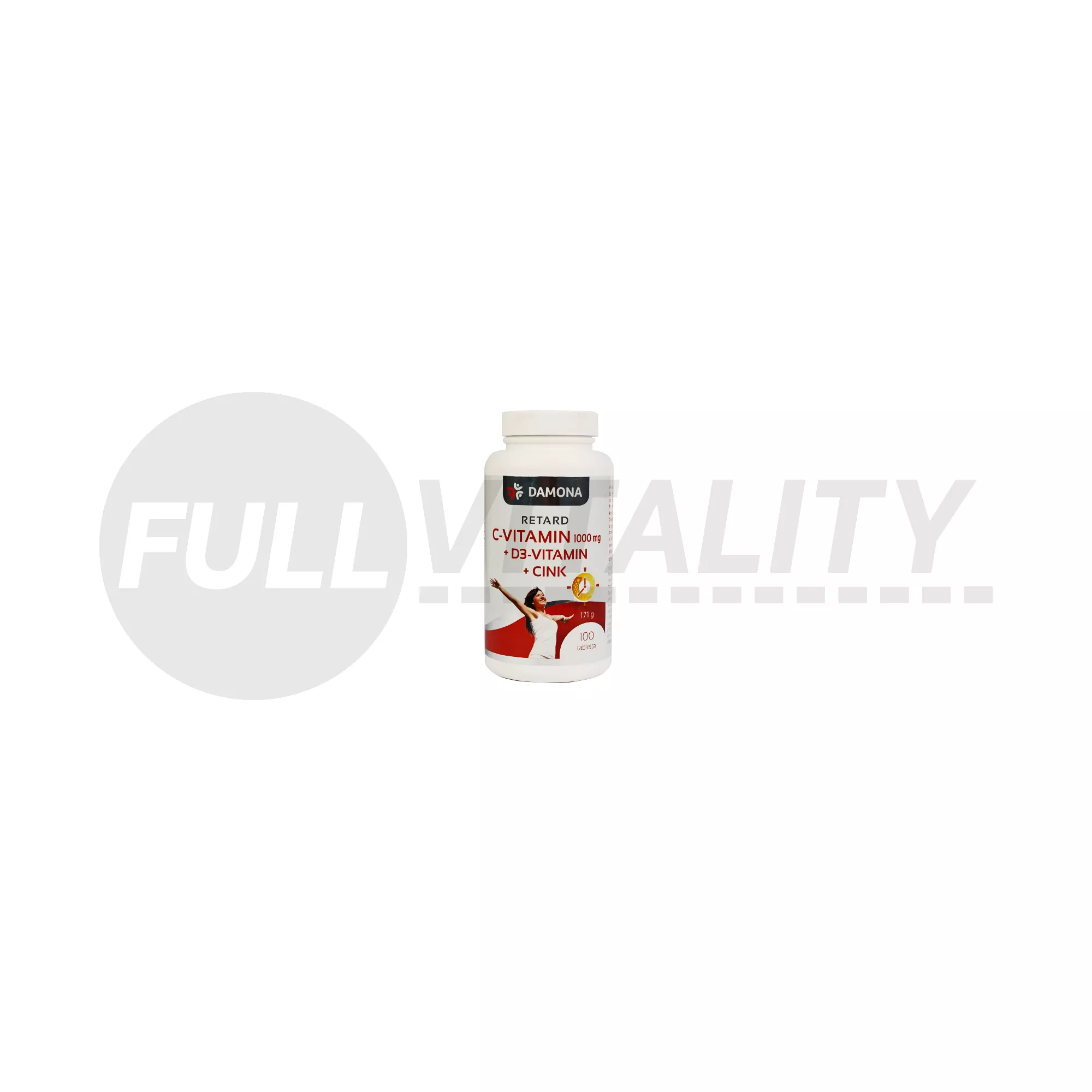 DAMONA C-VITAMIN 1000MG RETARD+D3 VITAMIN +CINK TABLETTA 100DB