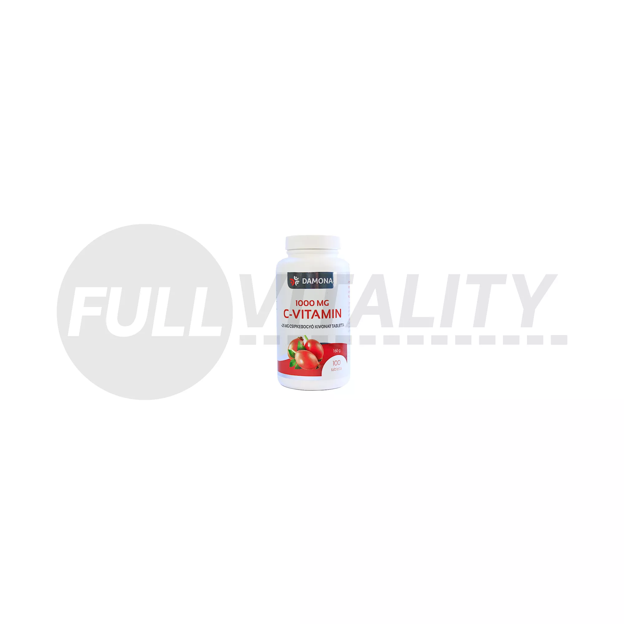 DAMONA C- VITAMIN 1000MG+CSIPKEBOGYÓ TABLETTA 100DB