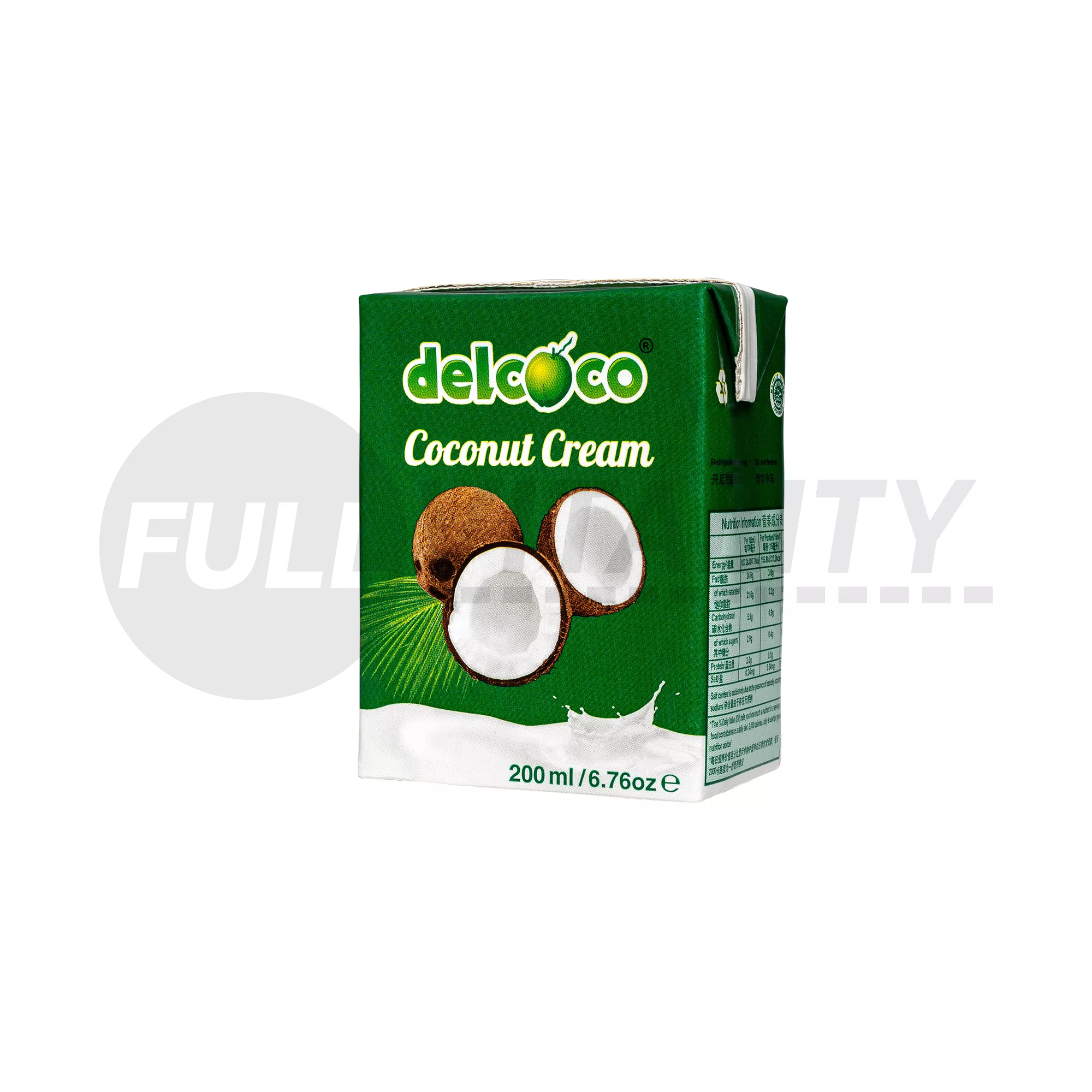 DELCOCO KÓKUSZTEJSZÍN 24% 200ML