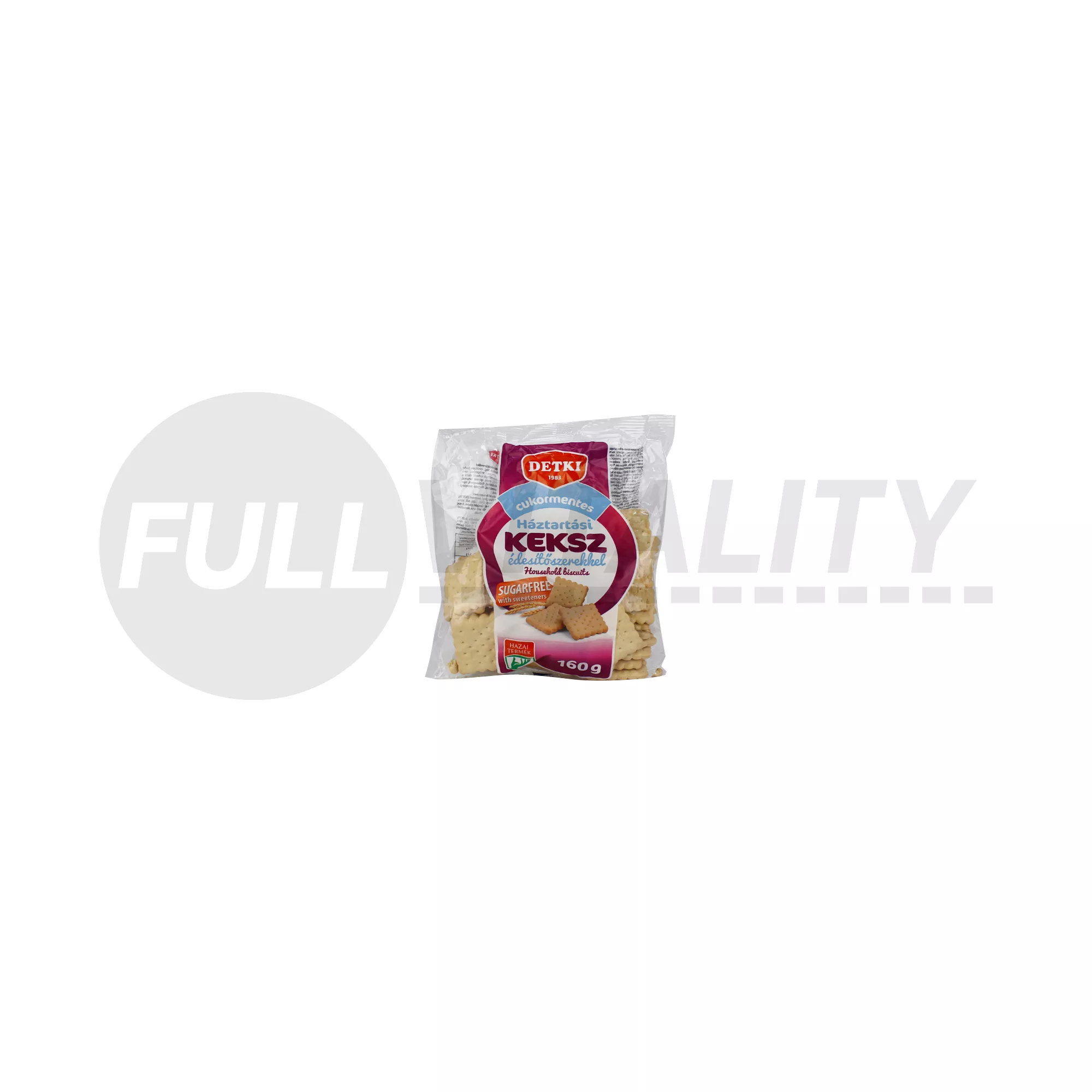 DETKI CUKORMENTES HÁZTARTÁSI KEKSZ ÉDESÍTŐSZEREKKEL 160G