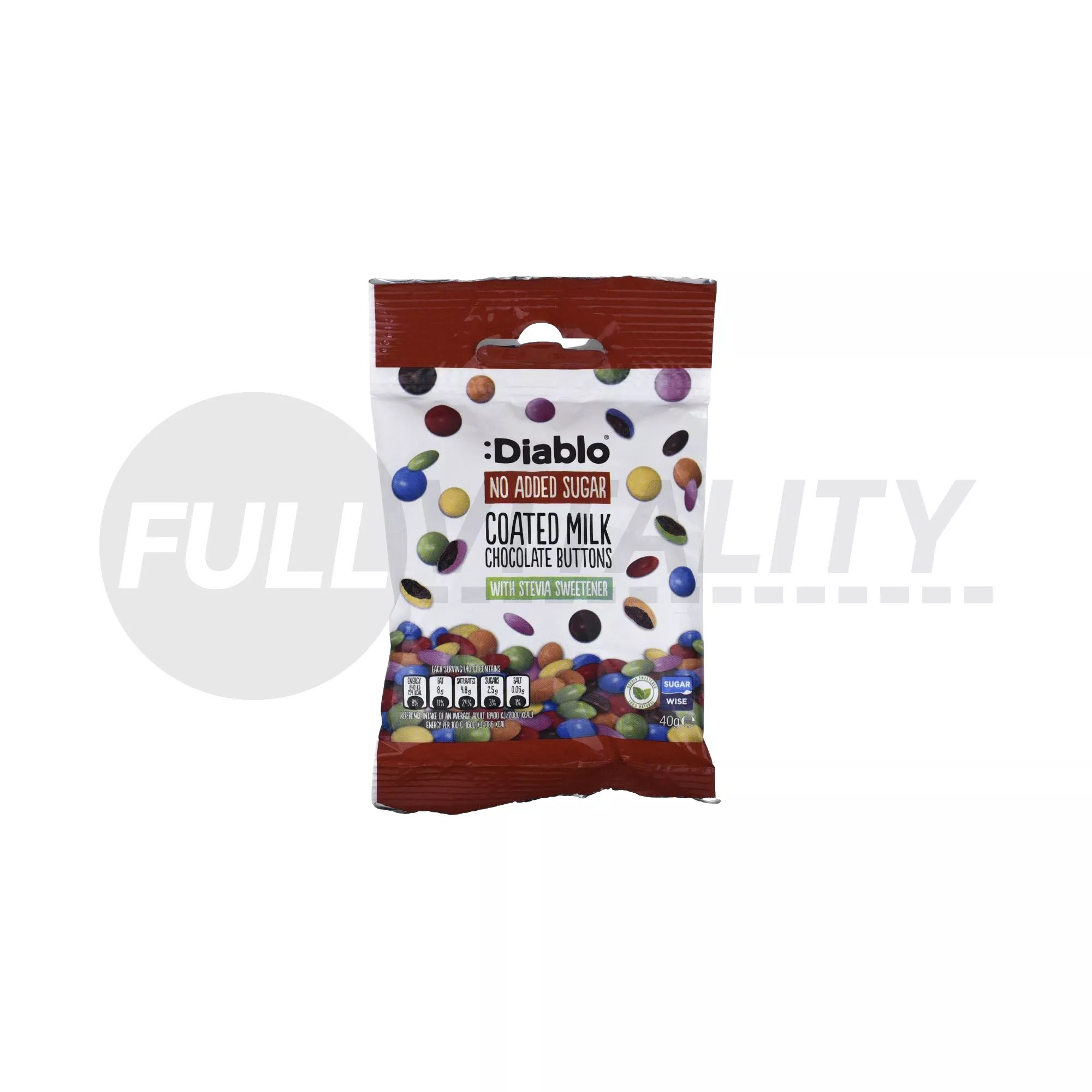 DIABLO TEJCSOKIS DRAZSÉ HOZZÁADOTT CUKROT NEM TARTALMAZ 40G