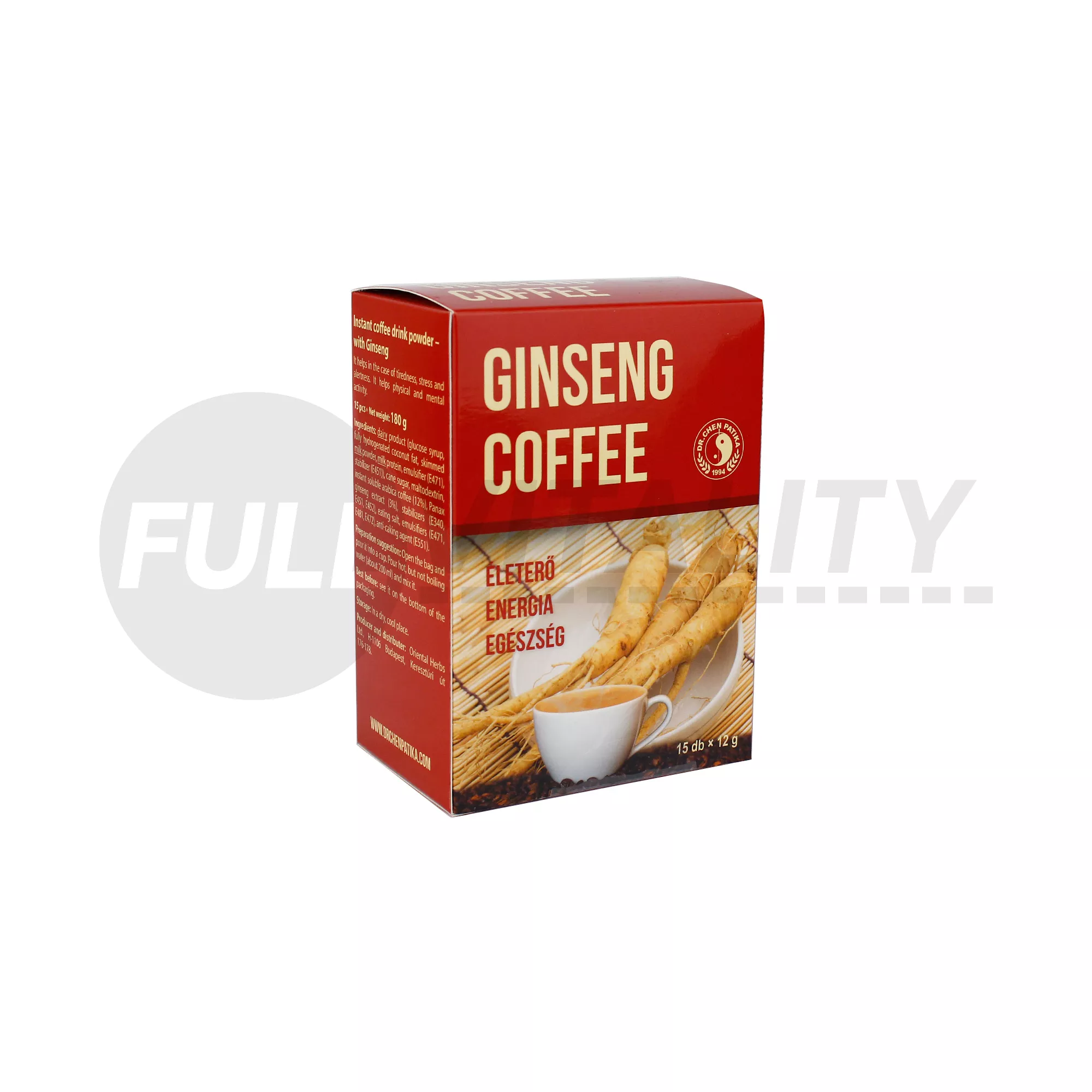 DR.CHEN GINSENG KÁVÉ 15DB