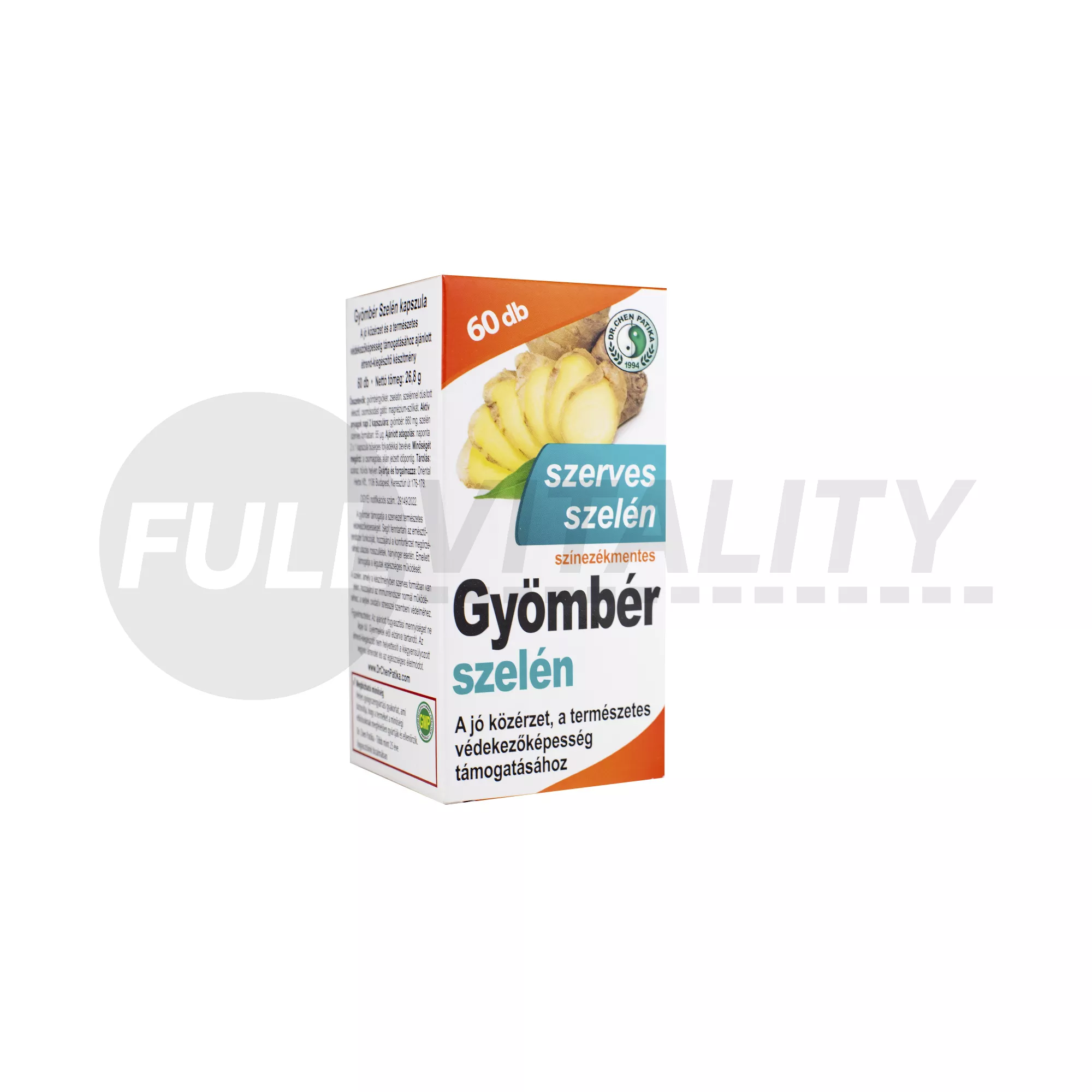 DR.CHEN GYÖMBÉR-SZERVES SZELÉN KAPSZULA 60DB