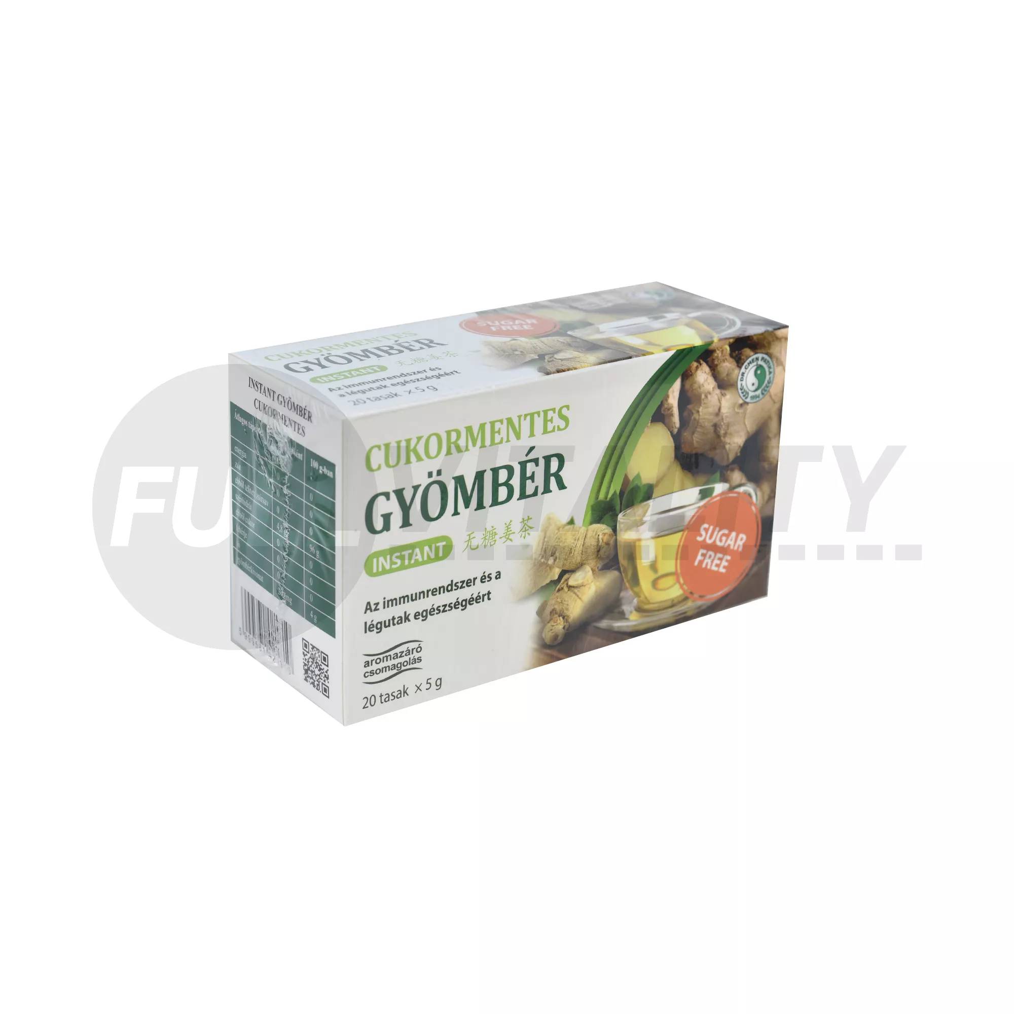 DR.CHEN INSTANT GYÖMBÉR TEA CUKORMENTES 20DB