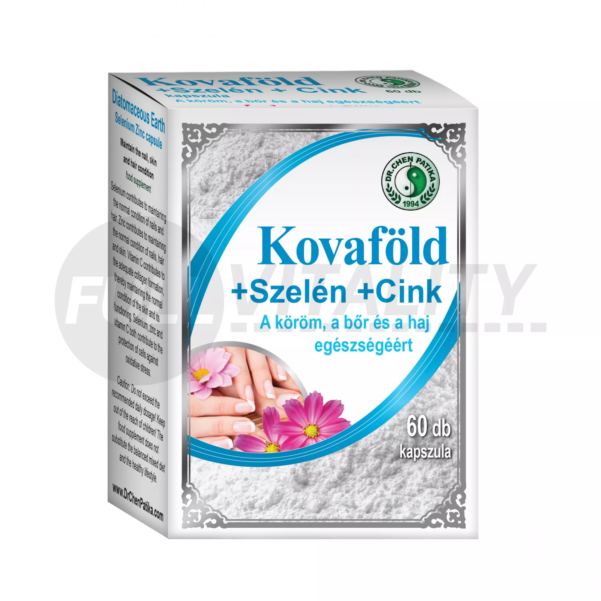 DR.CHEN KOVAFÖLD +SZELÉN + CINK KAPSZULA 60DB