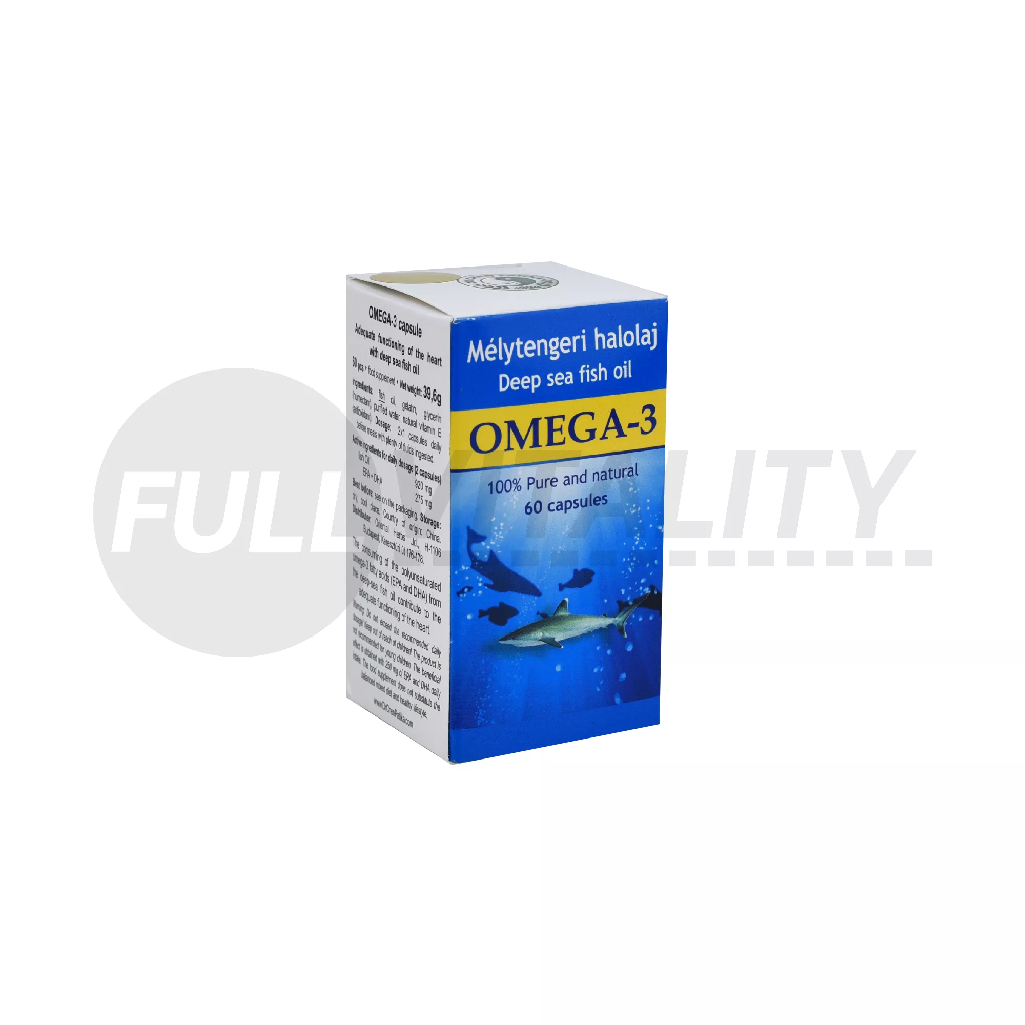 DR.CHEN OMEGA-3 MÉLYTENGERI HALOLAJ GRAPEFRUIT SZIRUPPAL 500ML