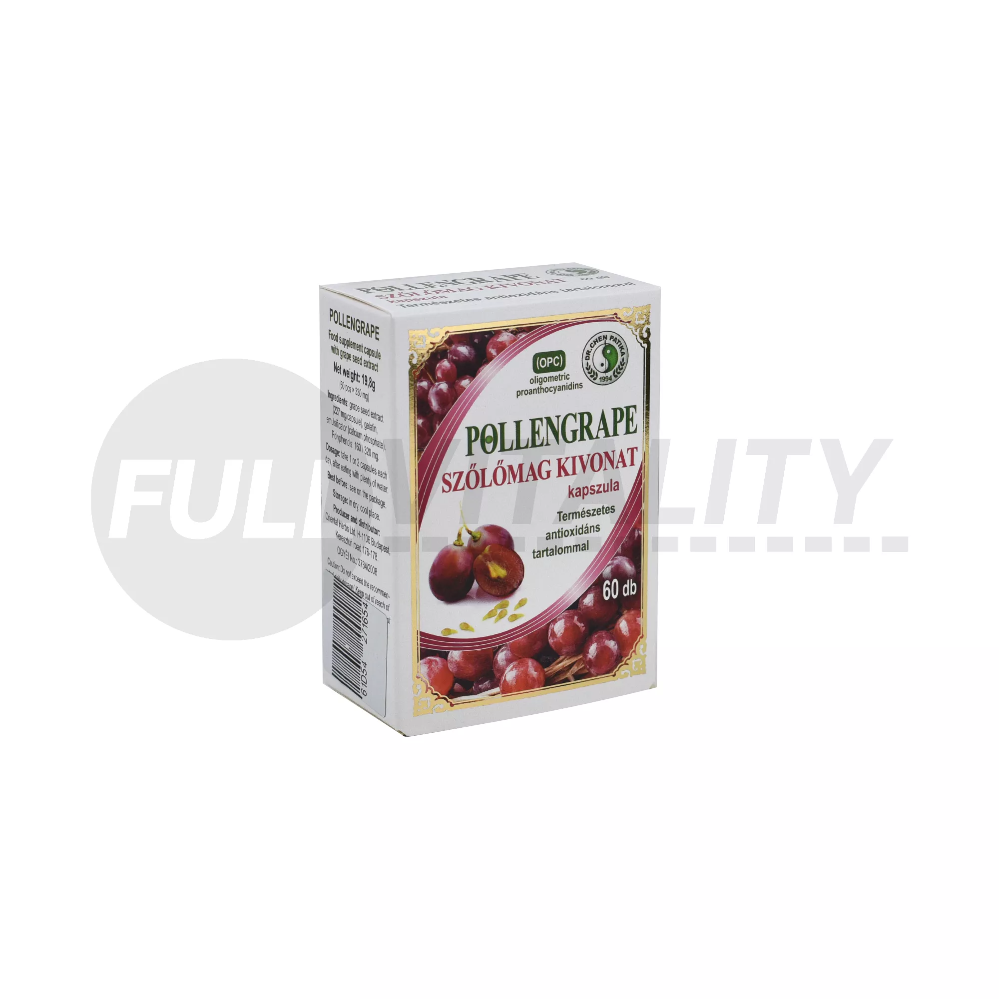 DR.CHEN POLLENGRAPE KAPSZULA 60DB