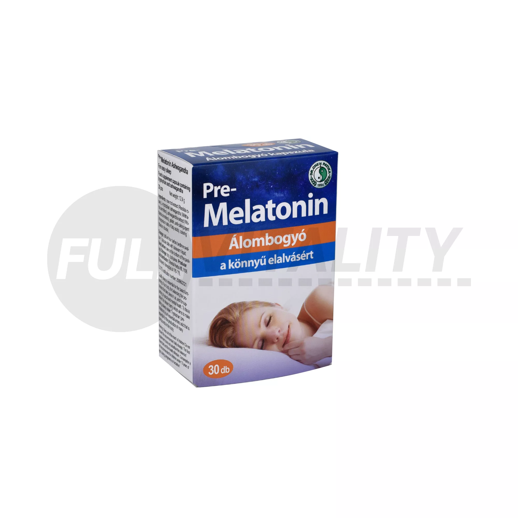 DR.CHEN PRE-MELATONIN ÁLOMBOGYÓ KAPSZULA 30DB
