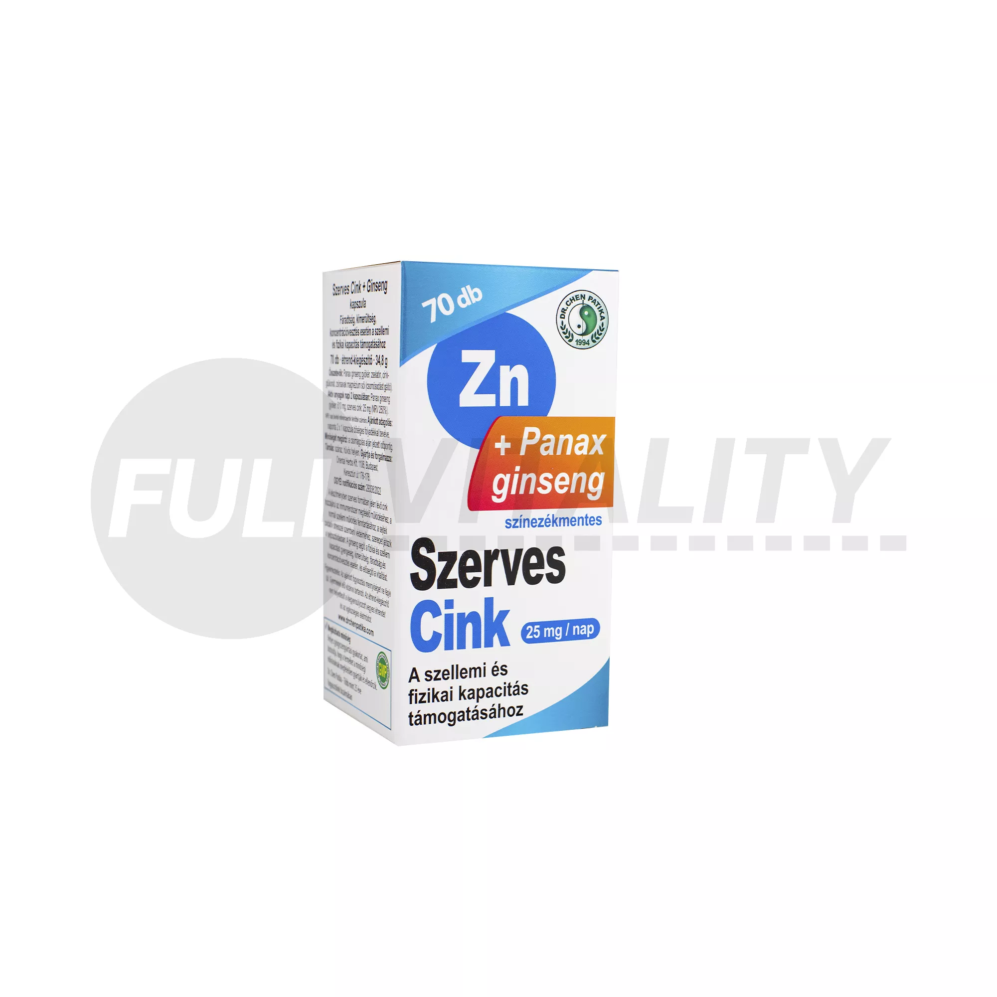 DR.CHEN SZERVES CINK KAPSZULA 70DB