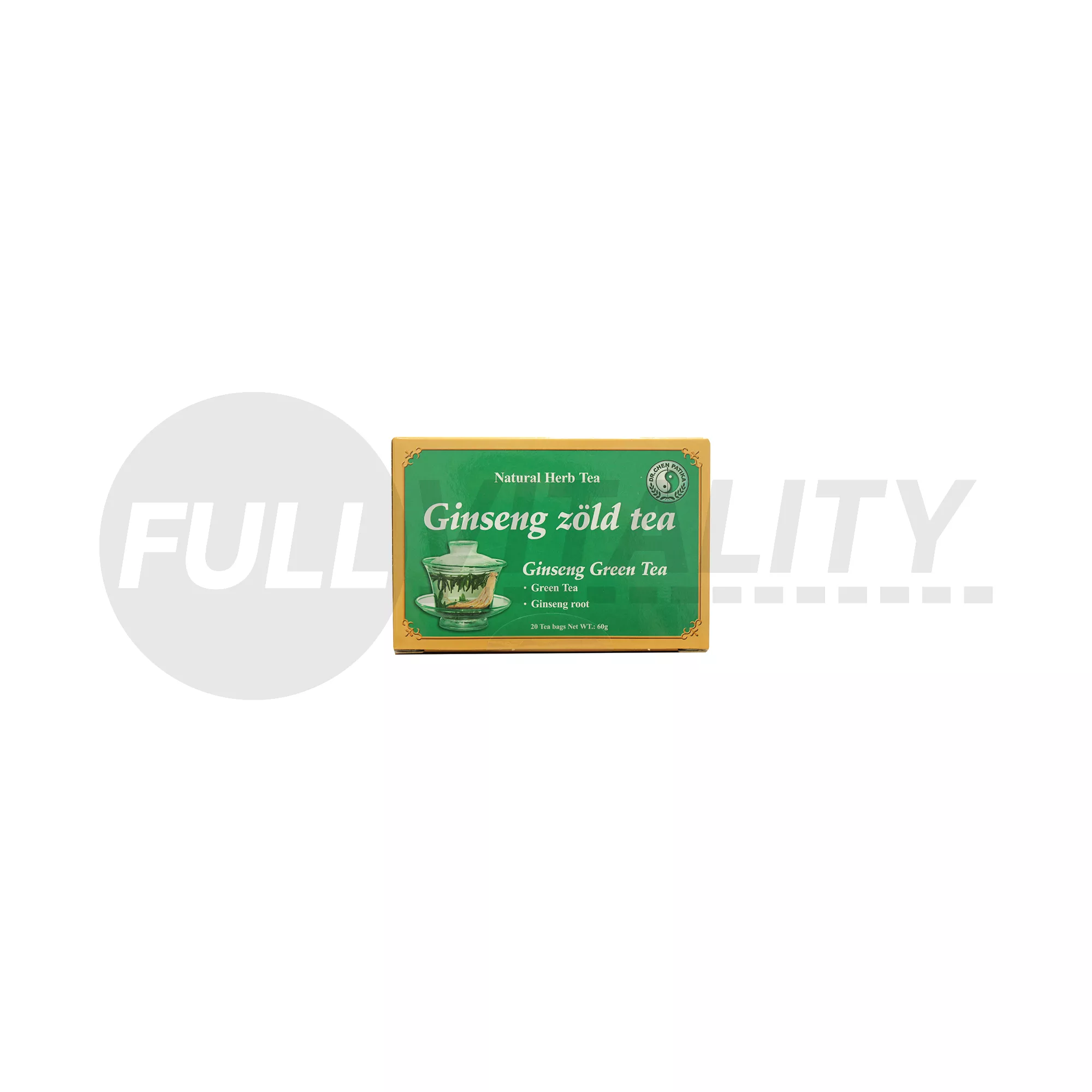DR.CHEN TEA GINSENG SLIM ZÖLD TEA FILTERES 20DB