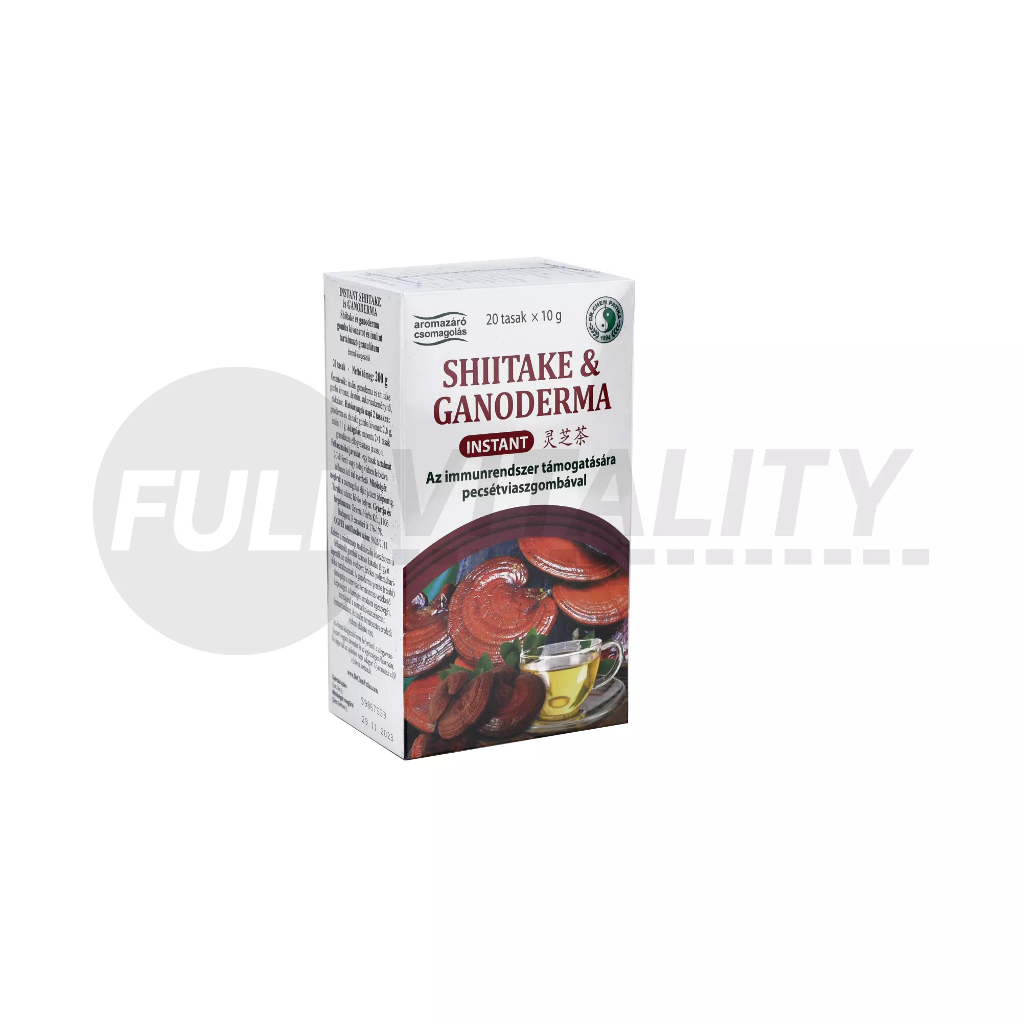 DR.CHEN TEA SHIITAKE ÉS GANODERMA INSTANT 200G