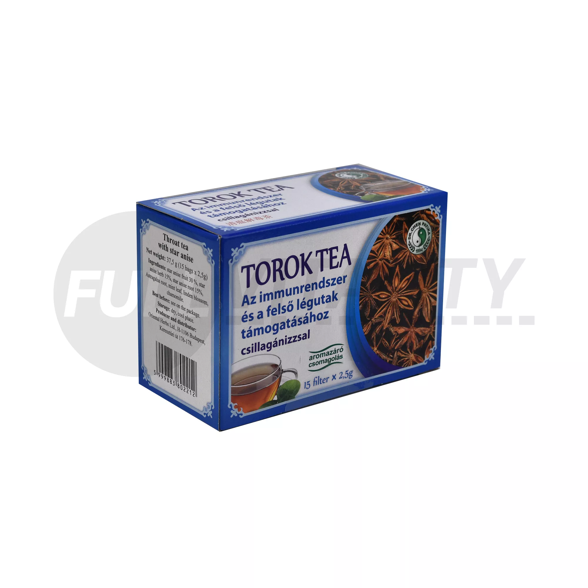 DR.CHEN TOROK TEA CSILLAGÁNIZZSAL FILTERES 15DB