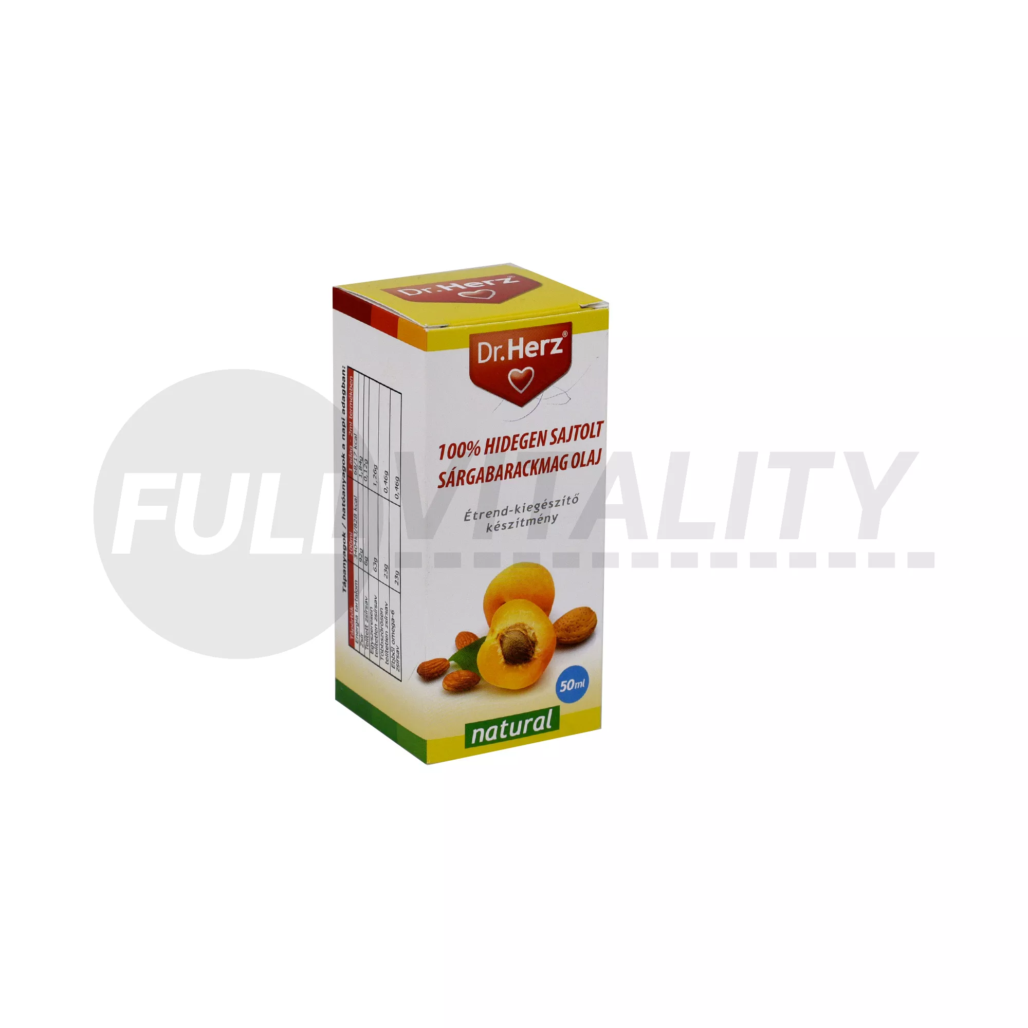 DR. HERZ BARACKMAG OLAJ 100% HIDEGEN SAJTOLT 50ML