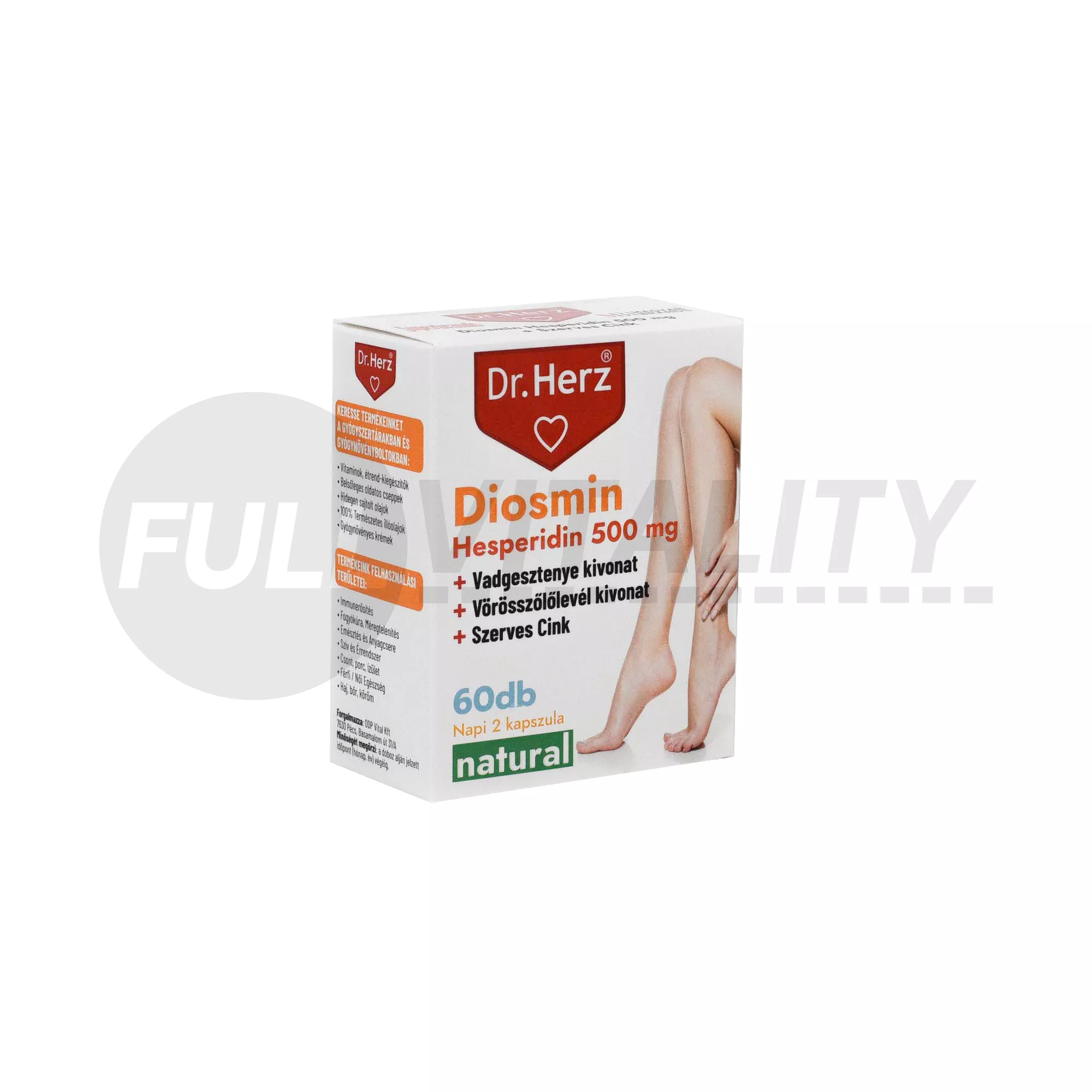 DR. HERZ DIOZMIN HESZPERIDIN 500MG 60DB