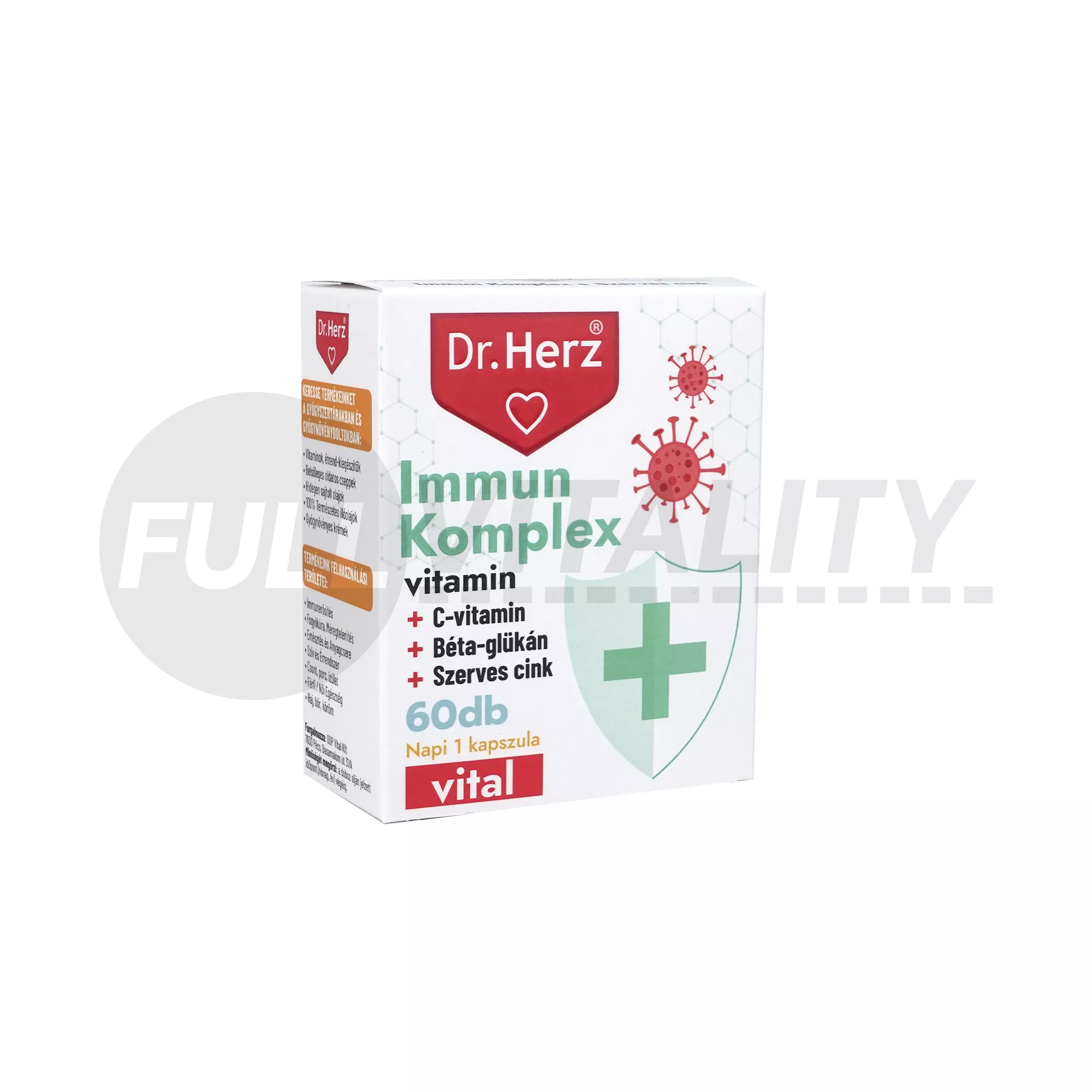 DR. HERZ IMMUN KOMPLEX KAPSZULA 60DB