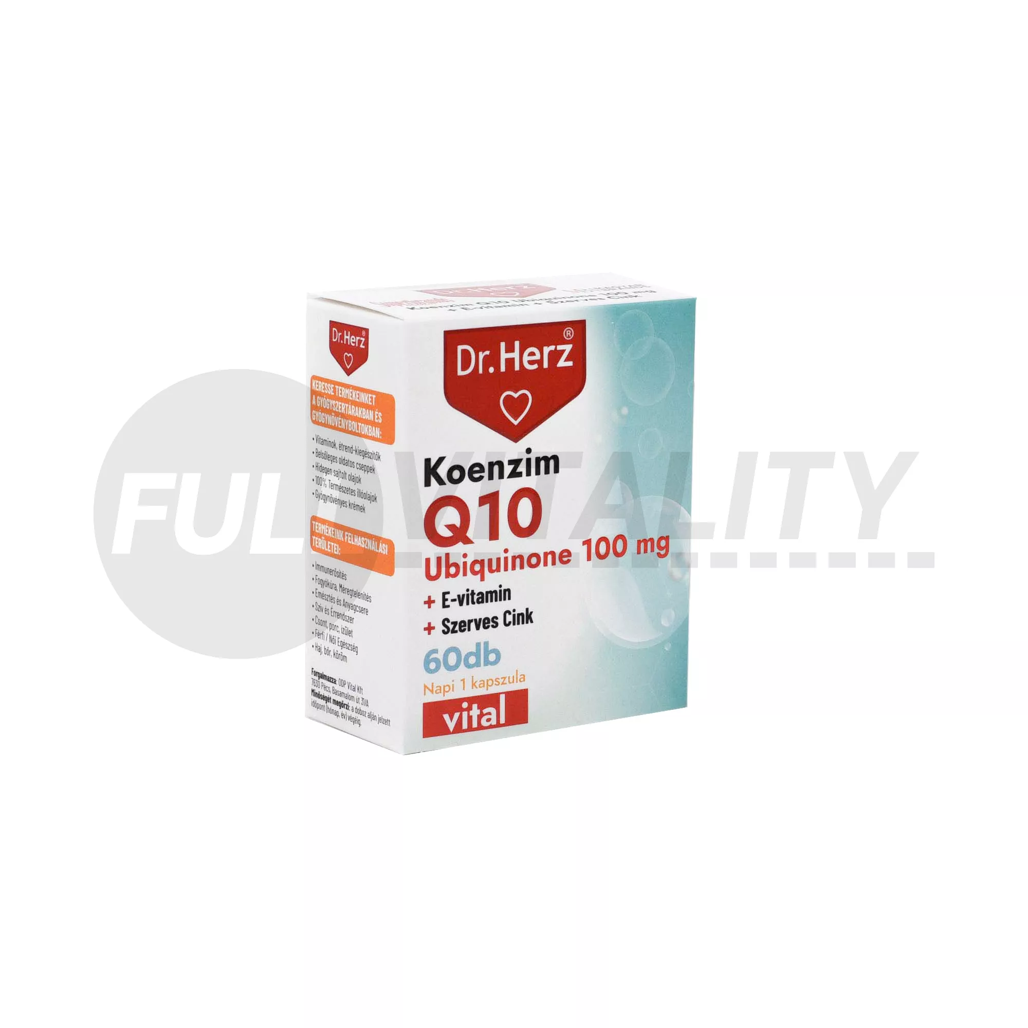 DR. HERZ KOENZIM Q10 100MG 60DB