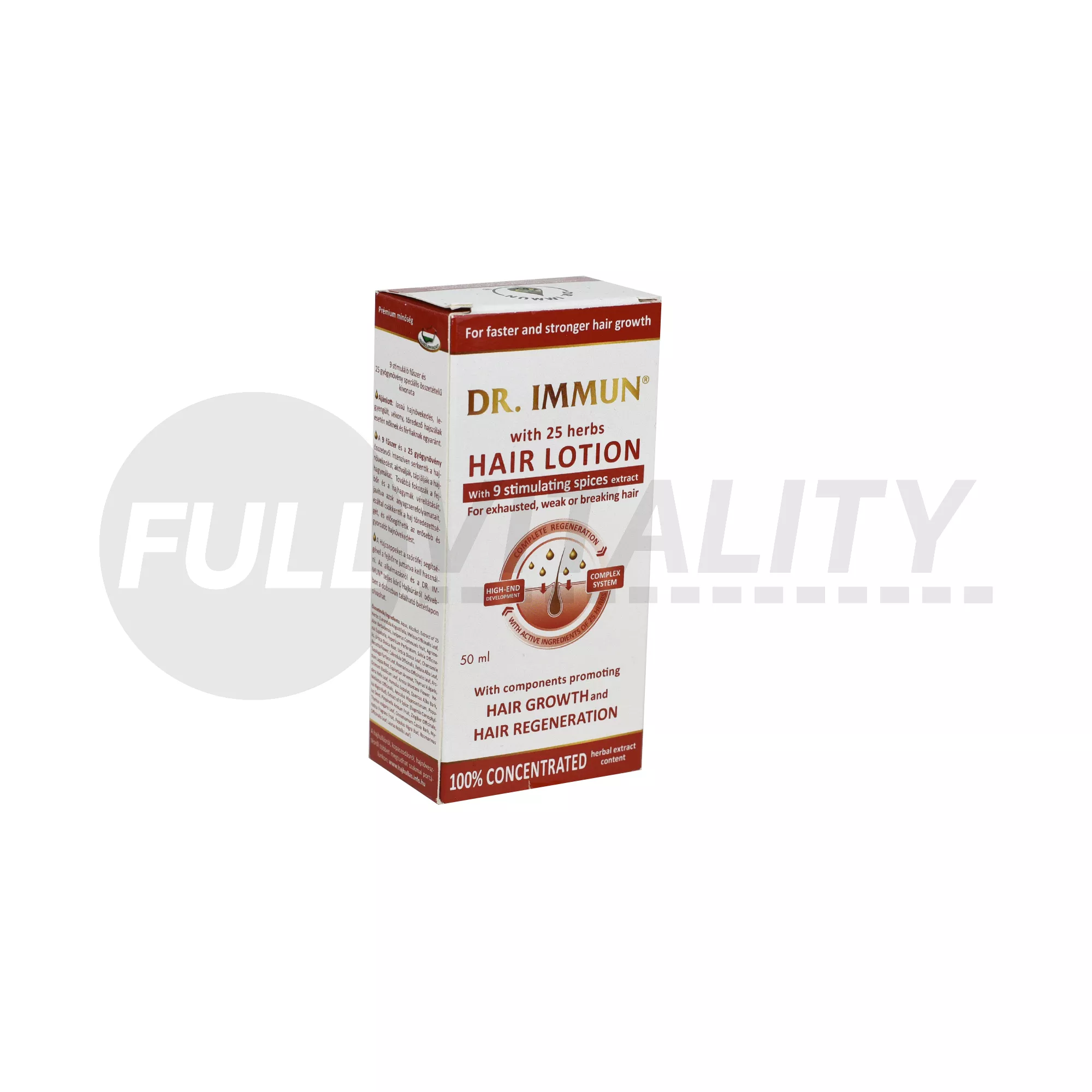 DR. IMMUN FŰSZERES HAJCSEPP HAJNÖVESZTŐ HAJREGENERÁLÓ 50ML