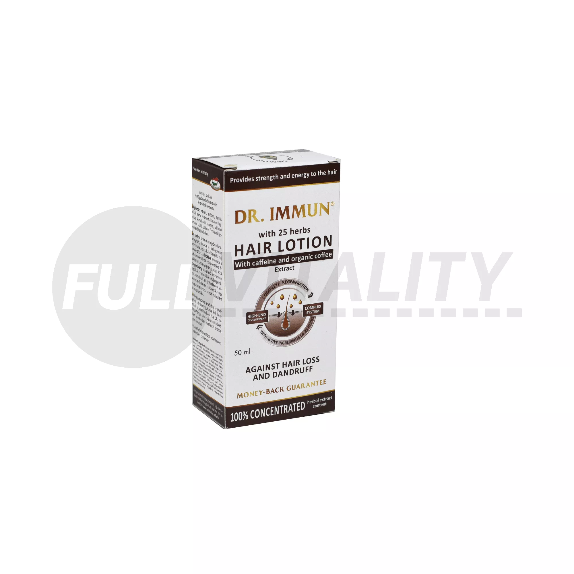 DR. IMMUN KOFFEINES HAJCSEPP HAJHULLÁS ÉS KORPÁSODÁS ELLEN 50ML