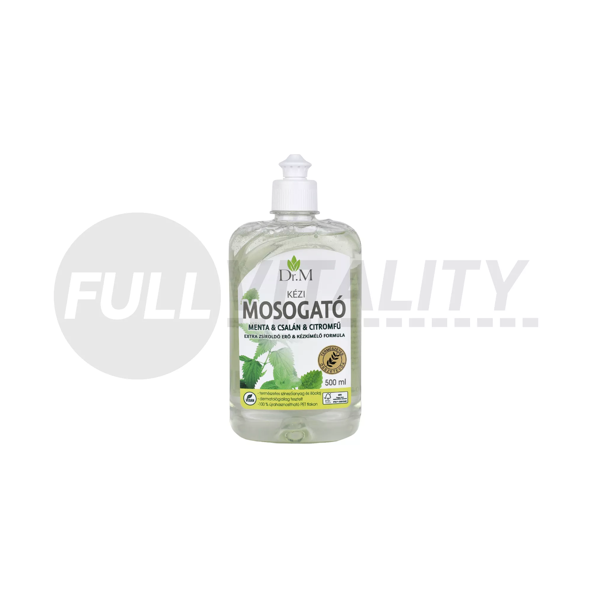 DR.M KÉZI MOSOGATÓ MENTA-CSALÁN-CITROMFŰ ILLATÚ 500ML