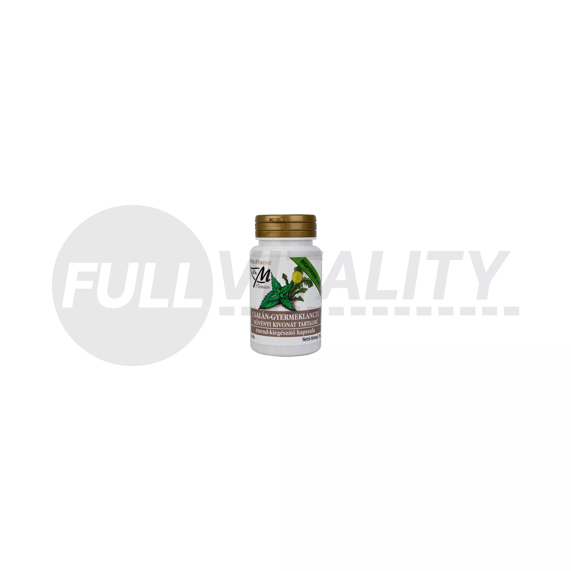 DR.M PRÉMIUM CSALÁN-GYERMEKLÁNCFŰ KAPSZULA 60DB