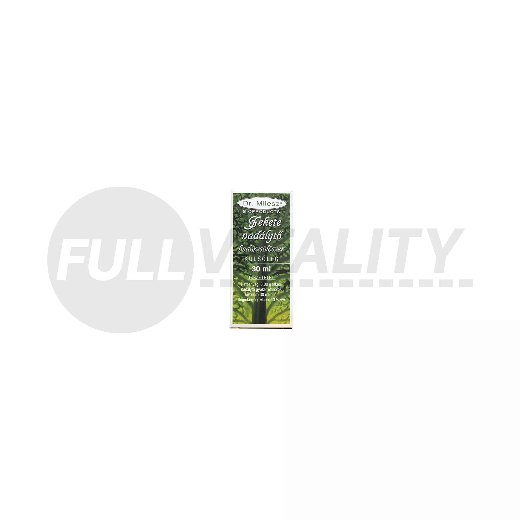 DR.MILESZ FEKETENADÁLYTŐ BEDÖRZSÖLŐ 30ML