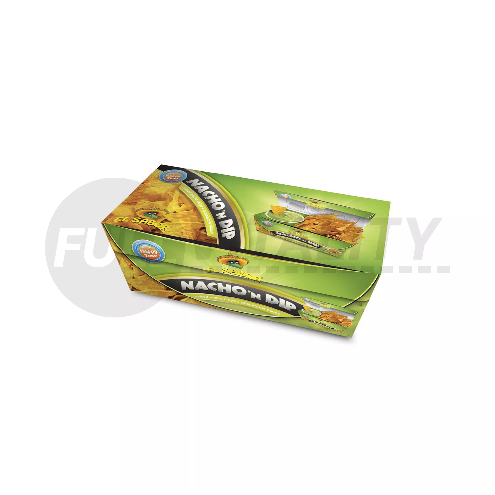 EL SABOR NACHO CHIPS+AVOKÁDÓ SZÓSZ 175G