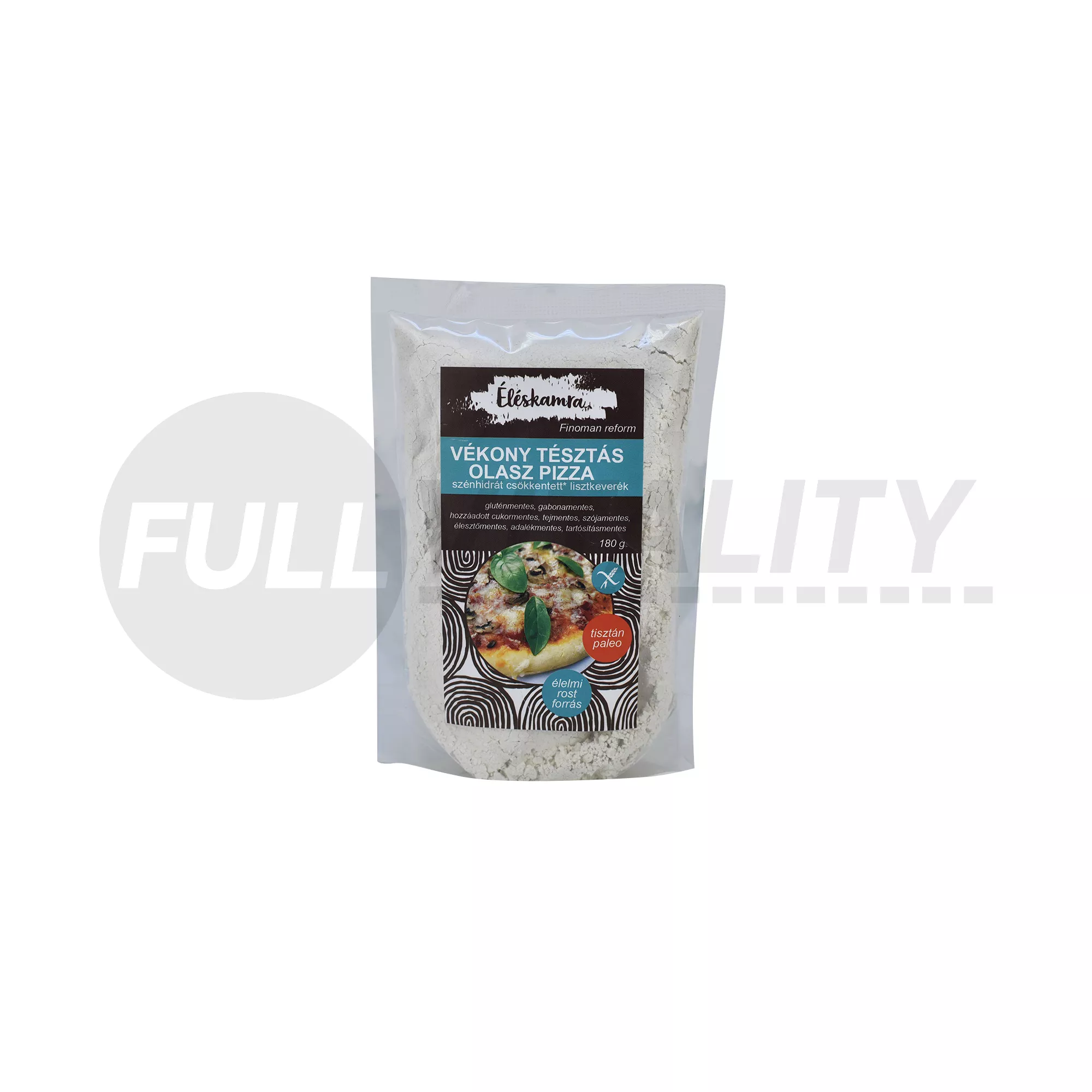 ÉLÉSKAMRA PALEO VÉKONYTÉSZTÁS OLASZ PIZZA 180