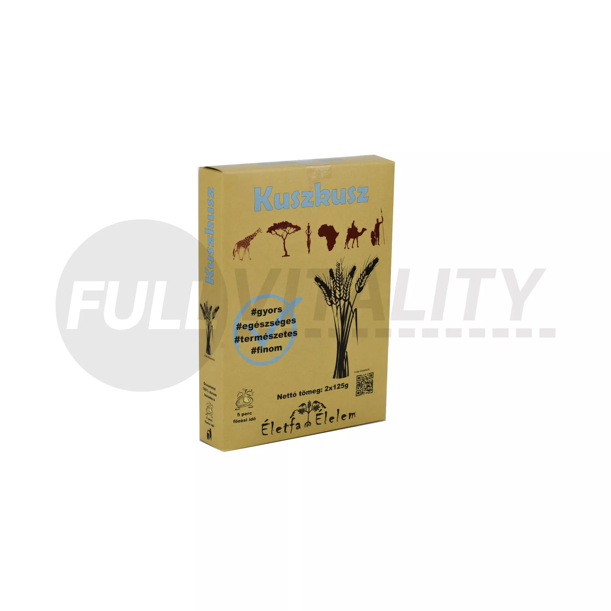 ÉLETFA KUSZKUSZ 2X125G