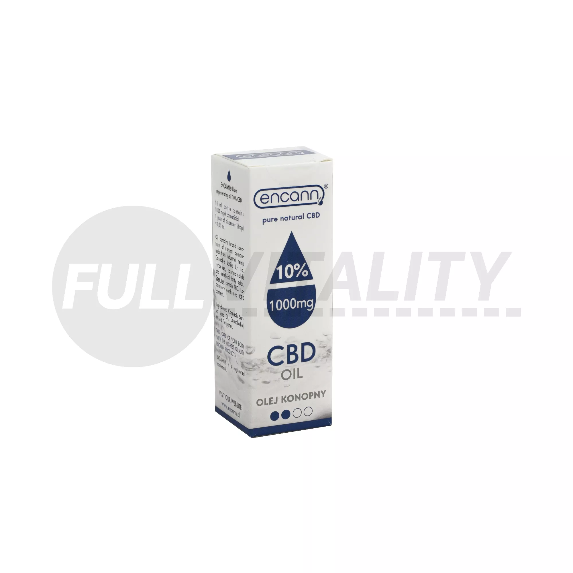 ENCANN BLUE CBD OLAJ 10% 10ML