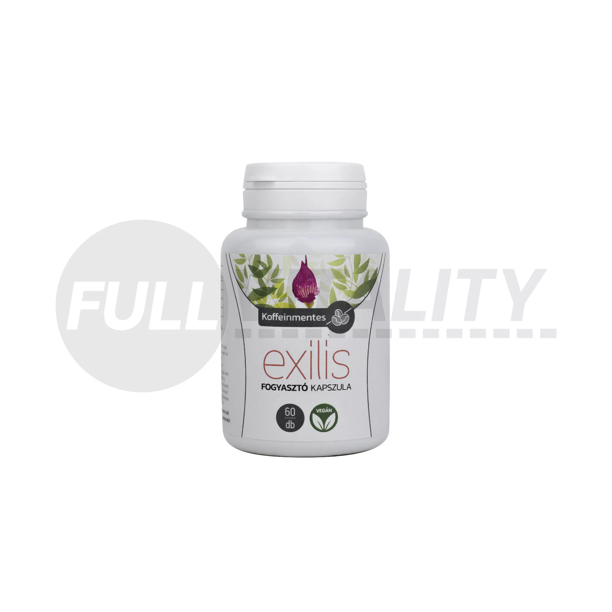 EXILIS BEAUTY KOFFEINMENTES FOGYASZTÓKAPSZULA 60DB