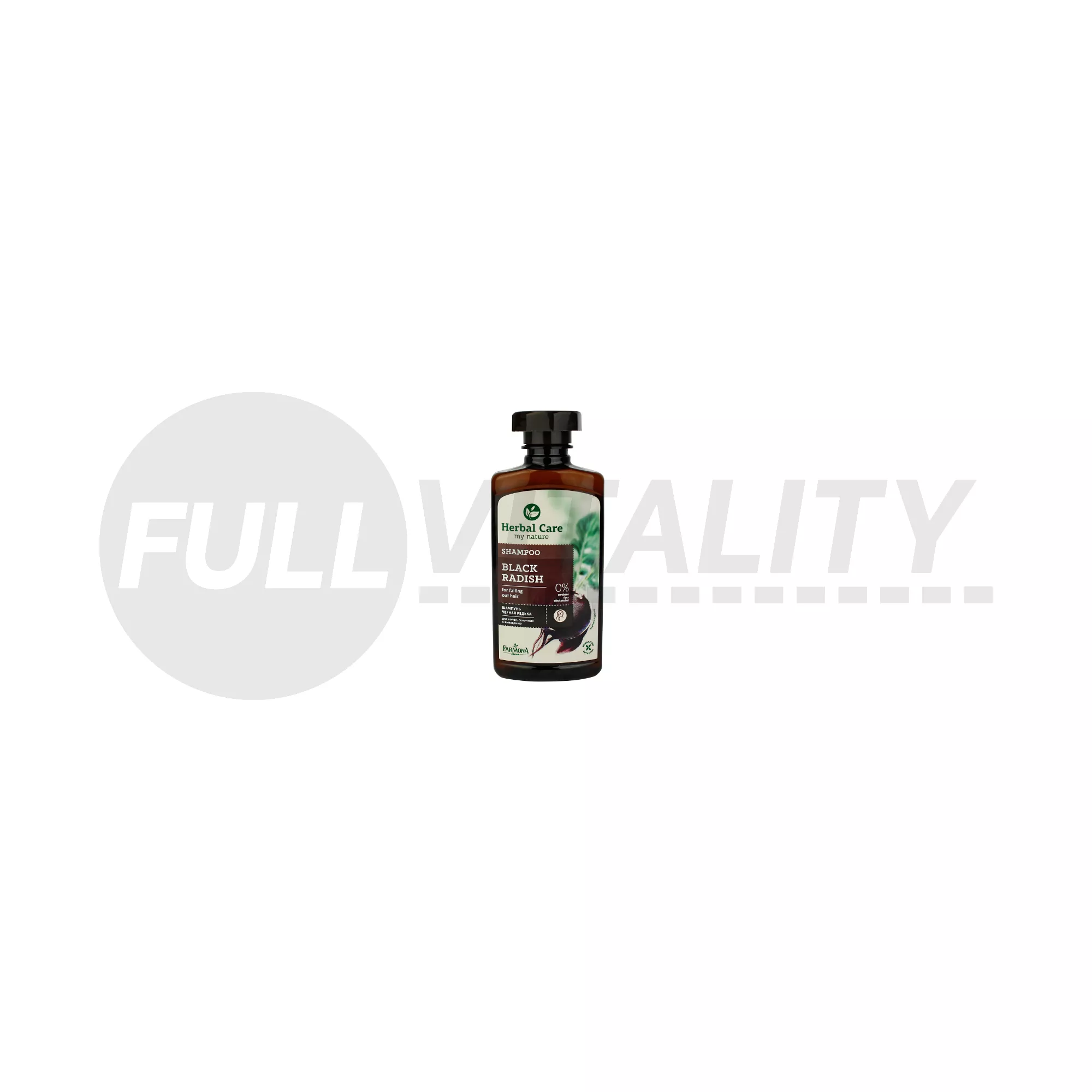 FARMONA HERBAL CARE FEKETE RETEK SAMPON  330ML