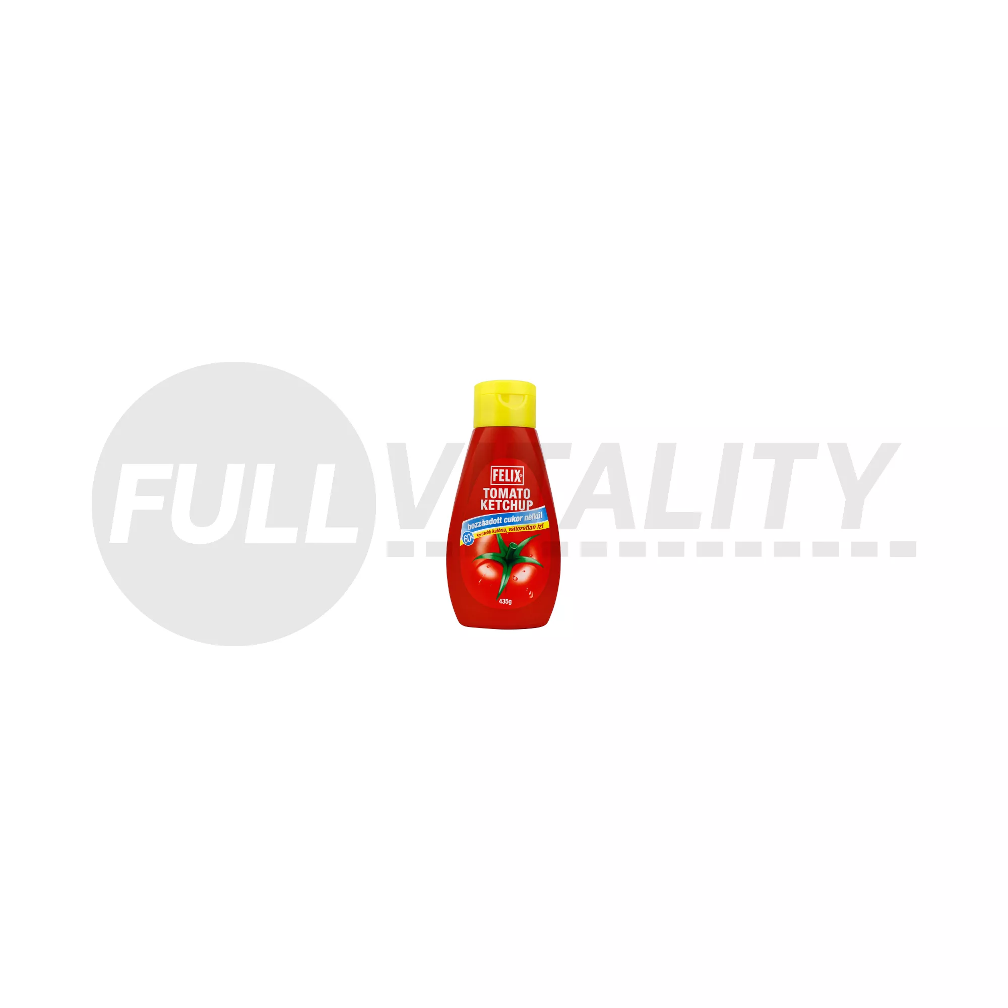 FELIX KETCHUP HOZZÁADOTT CUKOR NÉLKÜL 435G