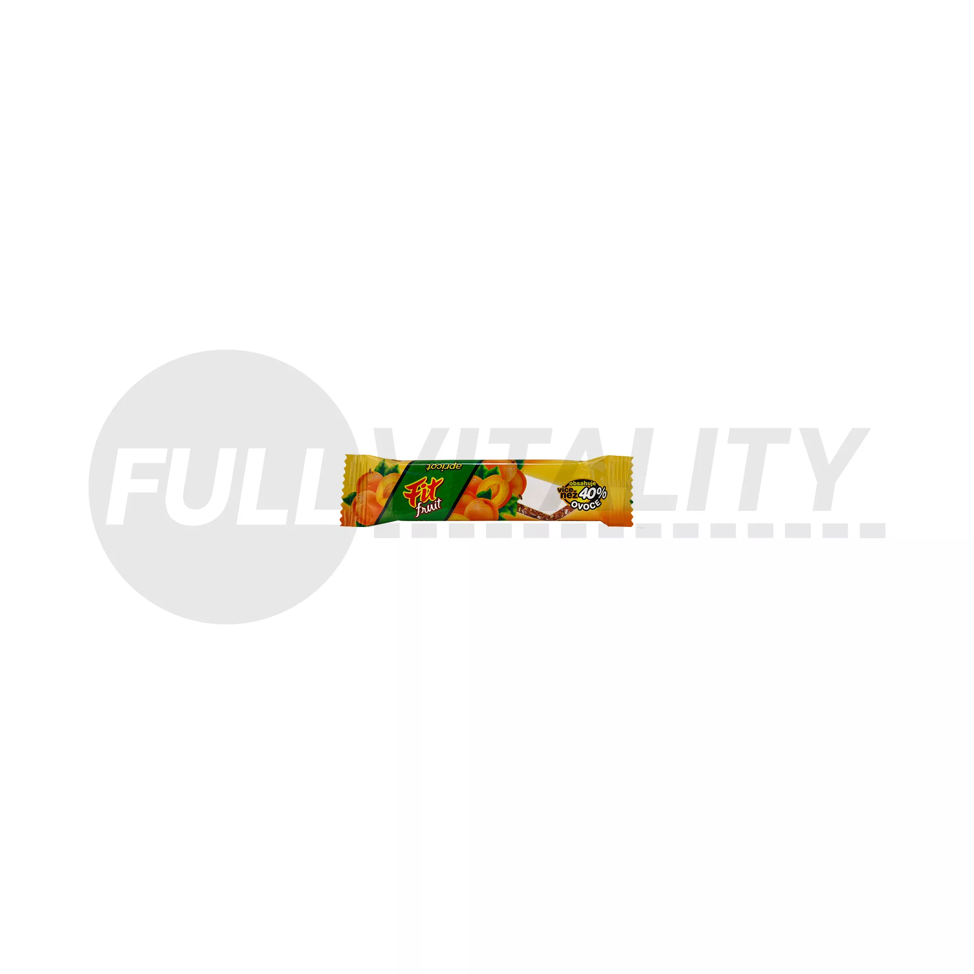 FIT FRUIT SÁRGABARACKOS ÍZŰ GYÜMÖLCSÖS MÜZLI SZELET 23G