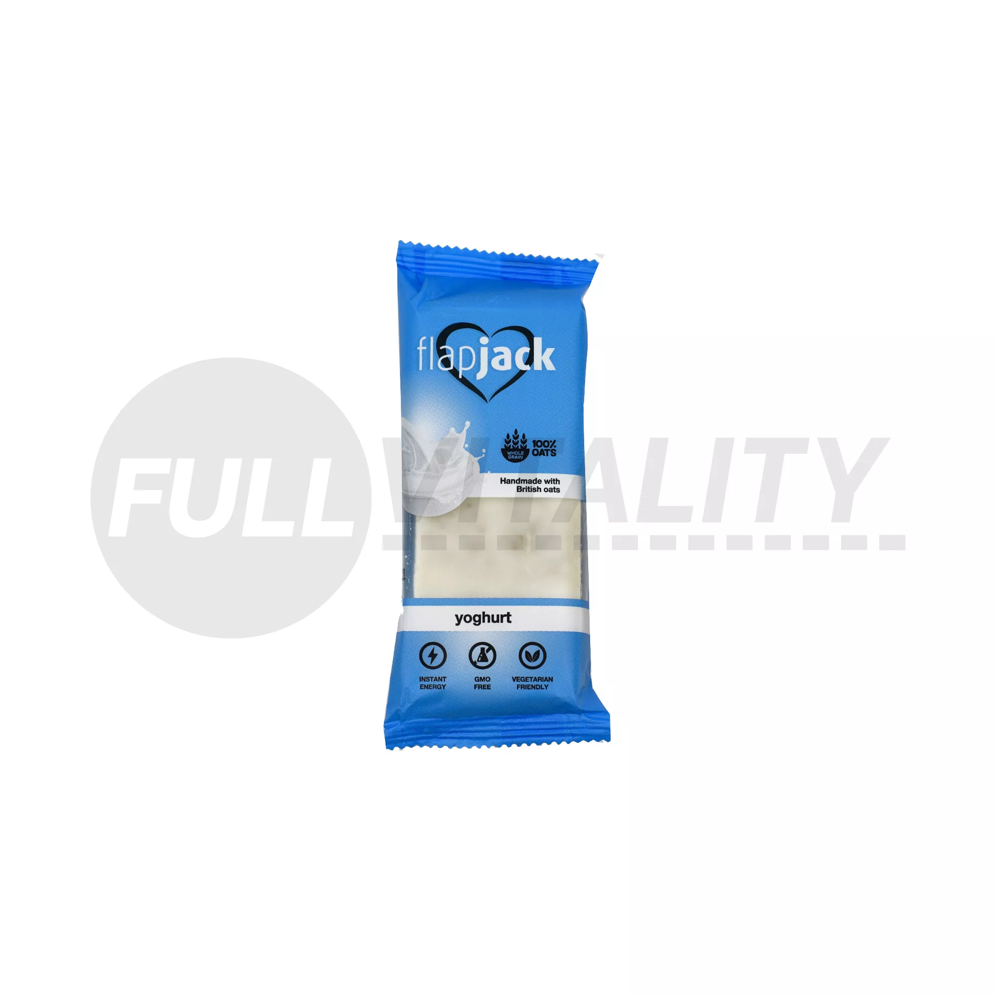 FLAPJACK JOGHURT ÍZŰ ZABSZELET FEHÉR BEVONÓBA MÁRTVA 100G