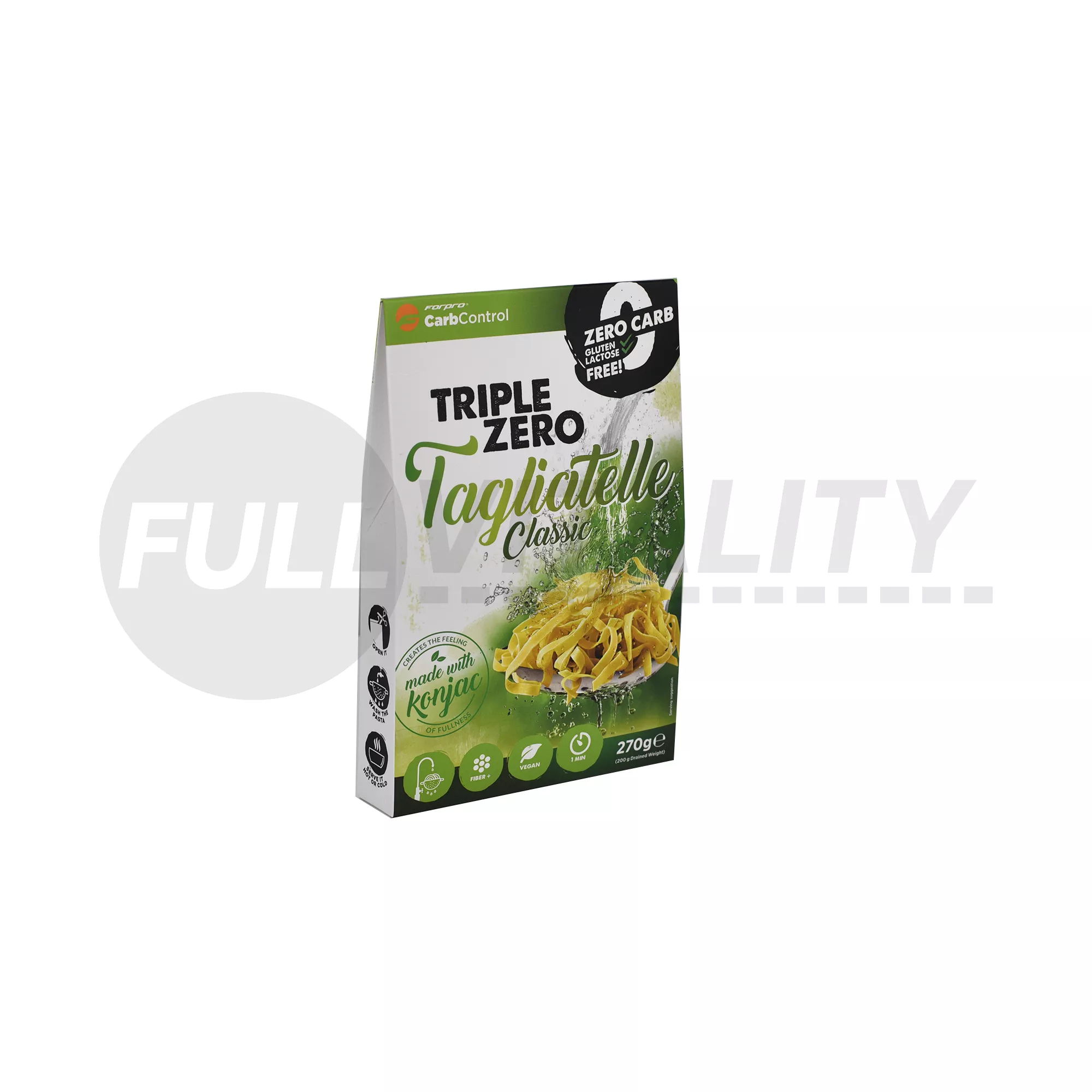 GLUTÉNMENTES FORPRO TÉSZTA TAGLIATELLE NULLA KALÓRIA 270G