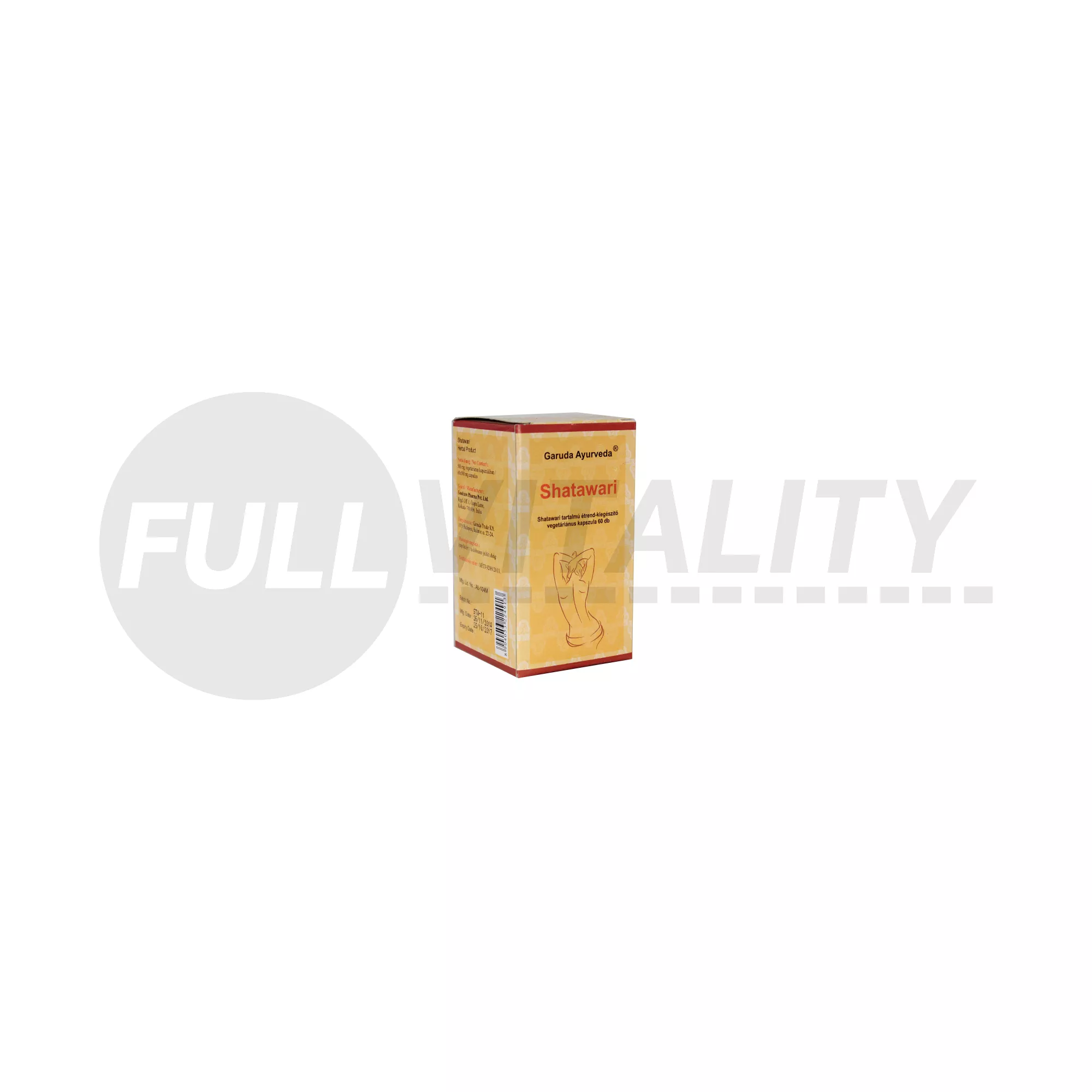 GARUDA AYURVEDA SHATAVARI KAPSZULA VEGETÁRIÁNUS 60DB